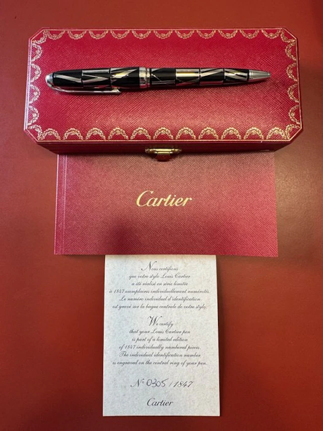 Cartier - ST170127 DE00 - DEC CHIFFRES ROMAINES - Ballpoint pen