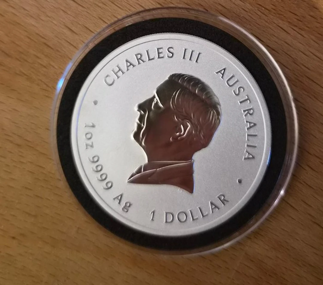 Australia. 1 Dollar 2021, Kangaroo, 1 Oz (No reserve price)
