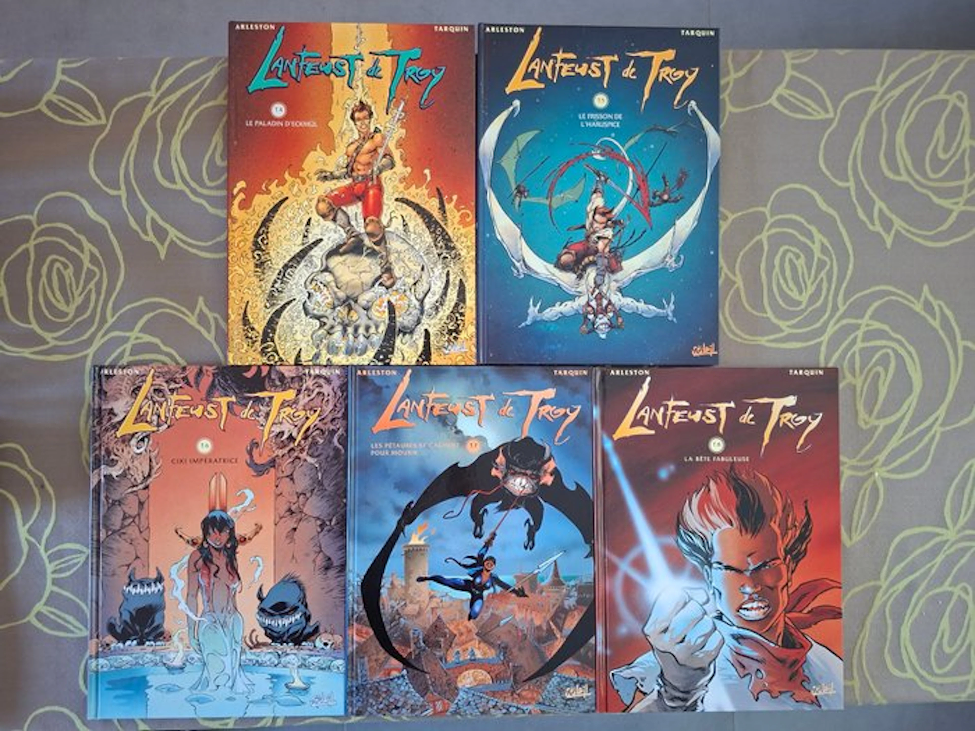 Lanfeust de Troy T4 à T8 - 5x C - EO/2ème édition - 5 Album - 1996/2000
