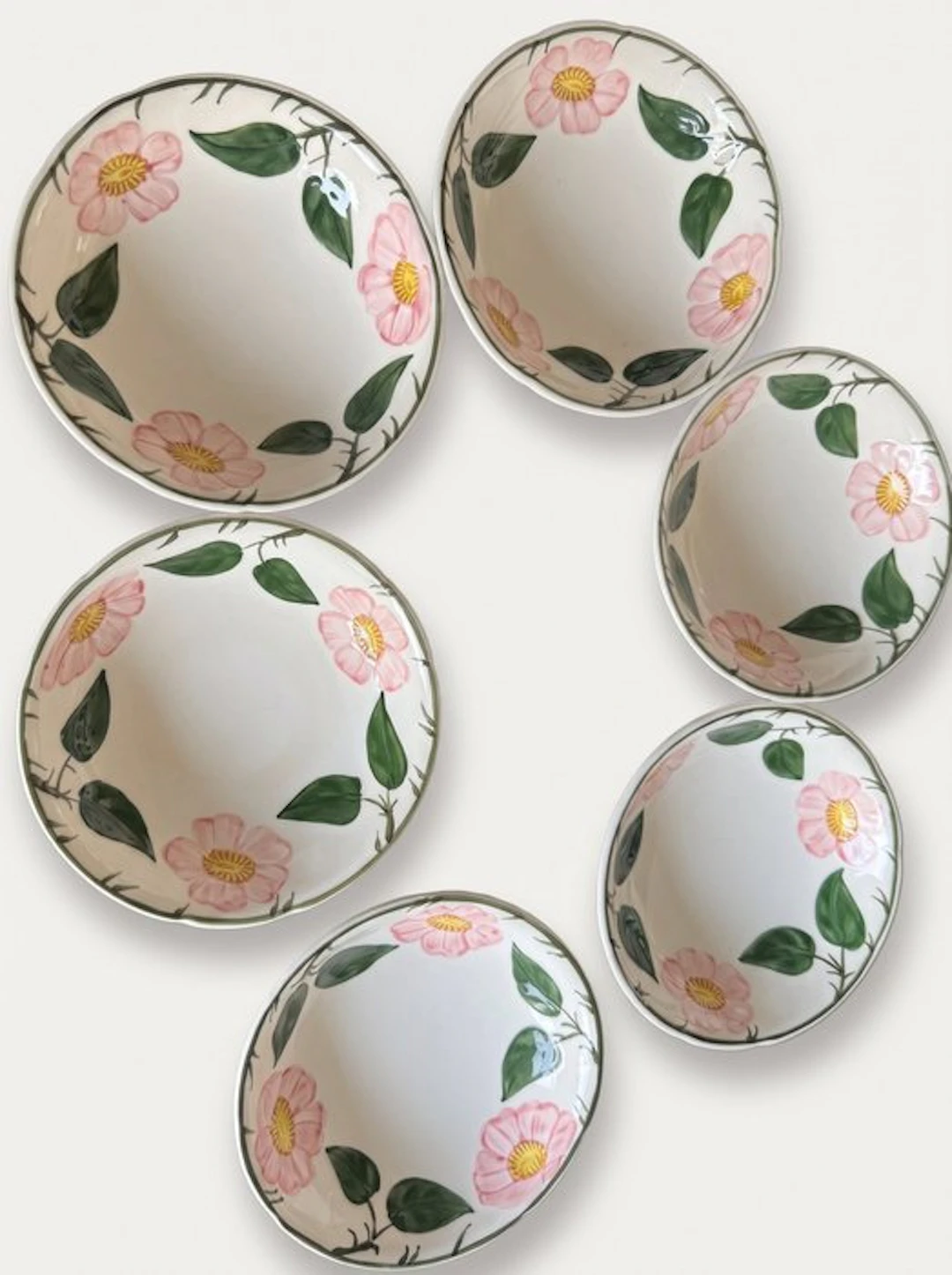 Villeroy & Boch - Bowl (6) - wild-Rose - Porcelain
