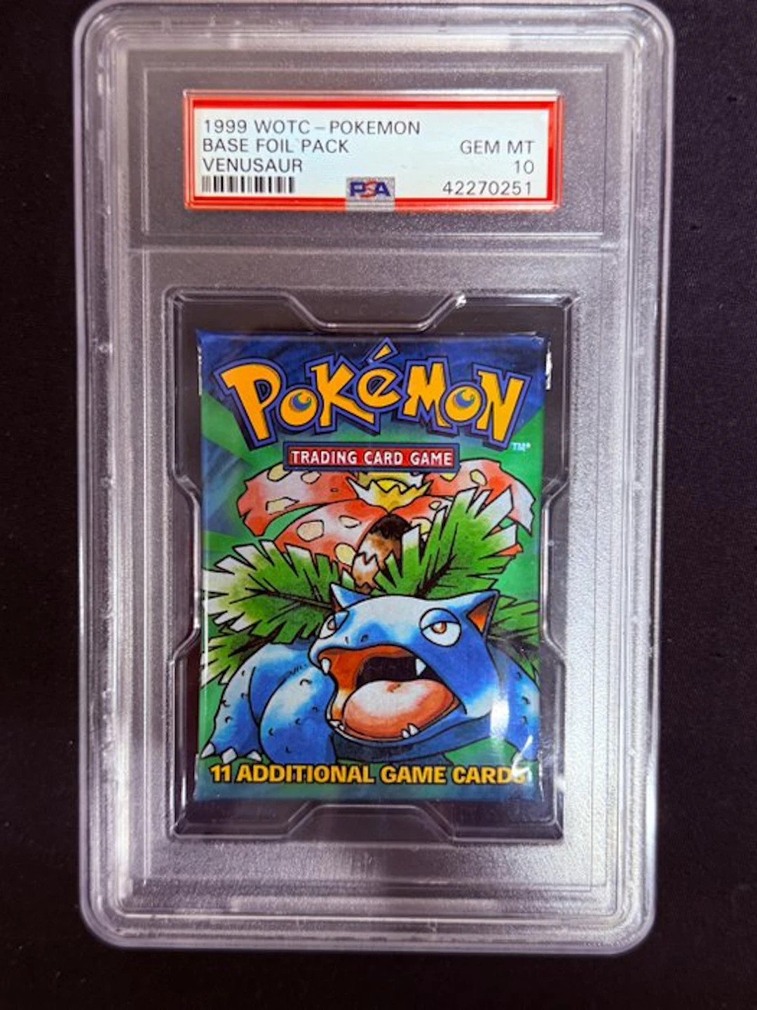 Pokémon - 1 Graded booster pack - PSA 10 - Various sets