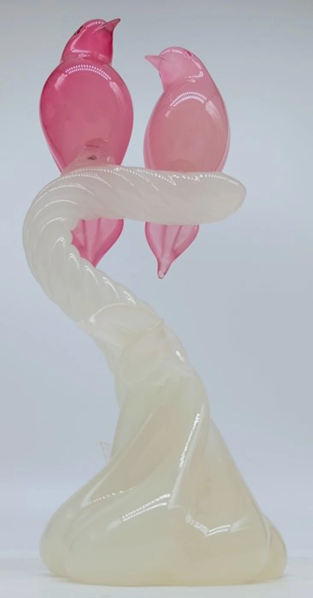 Sculpture, scultura in vetro di murano - 29 cm - Opaline glass, Murano glass
