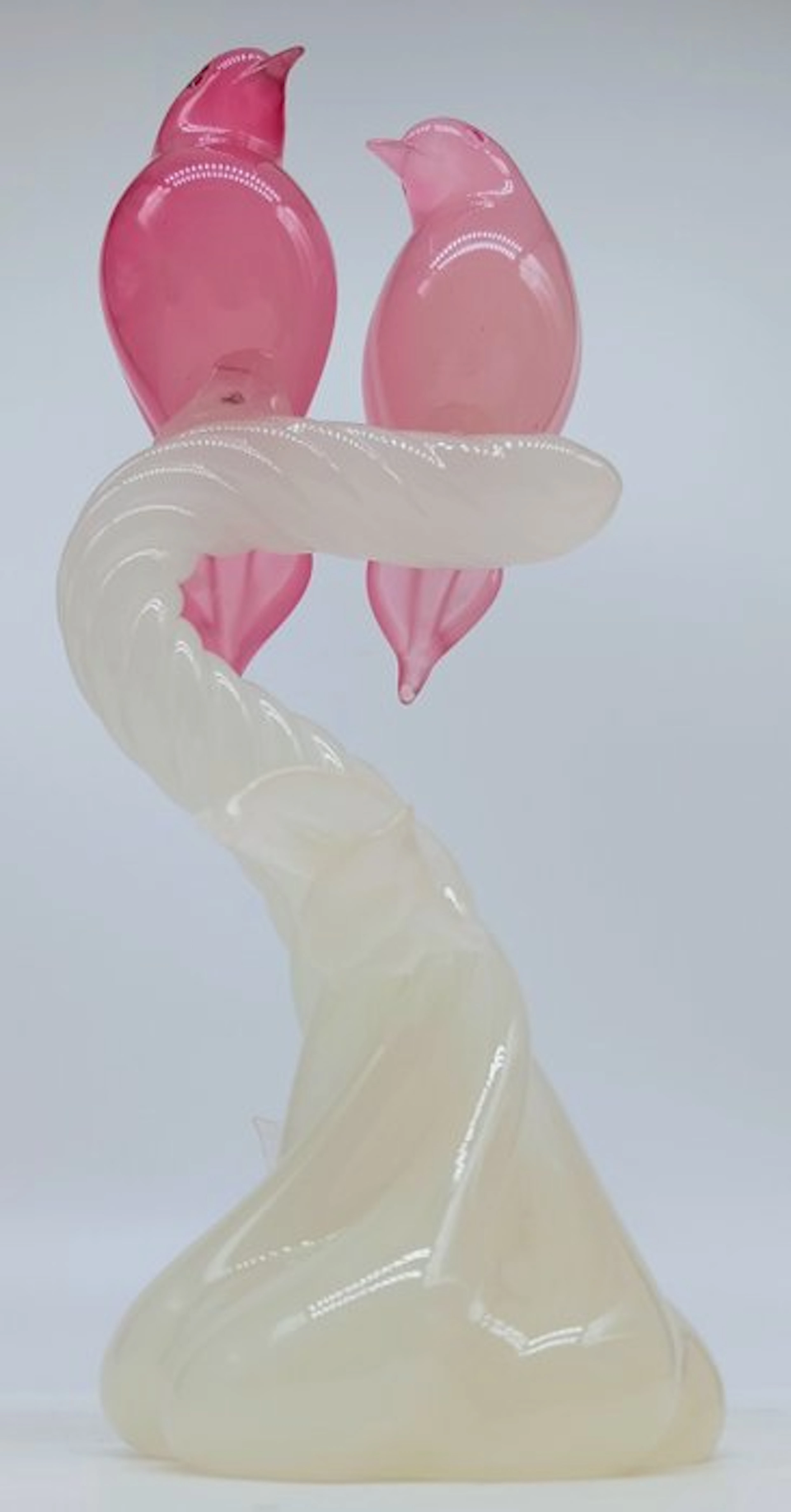 Sculpture, scultura in vetro di murano - 29 cm - Opaline glass, Murano glass