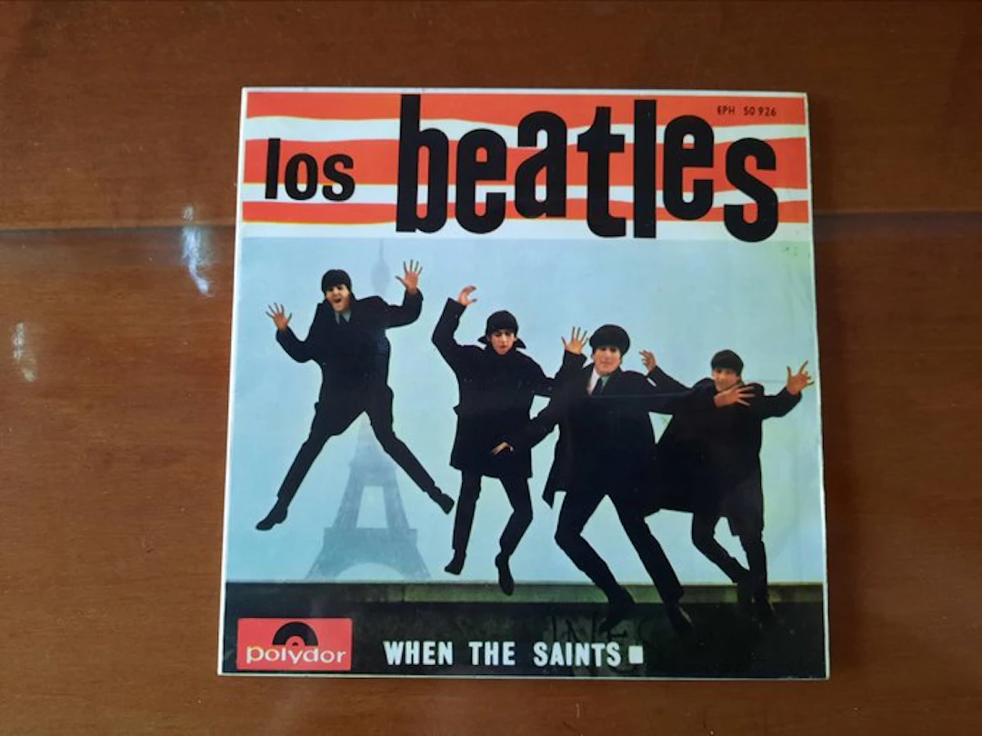 Beatles - When The Saints - Rare Spanish EP in perfect condition.