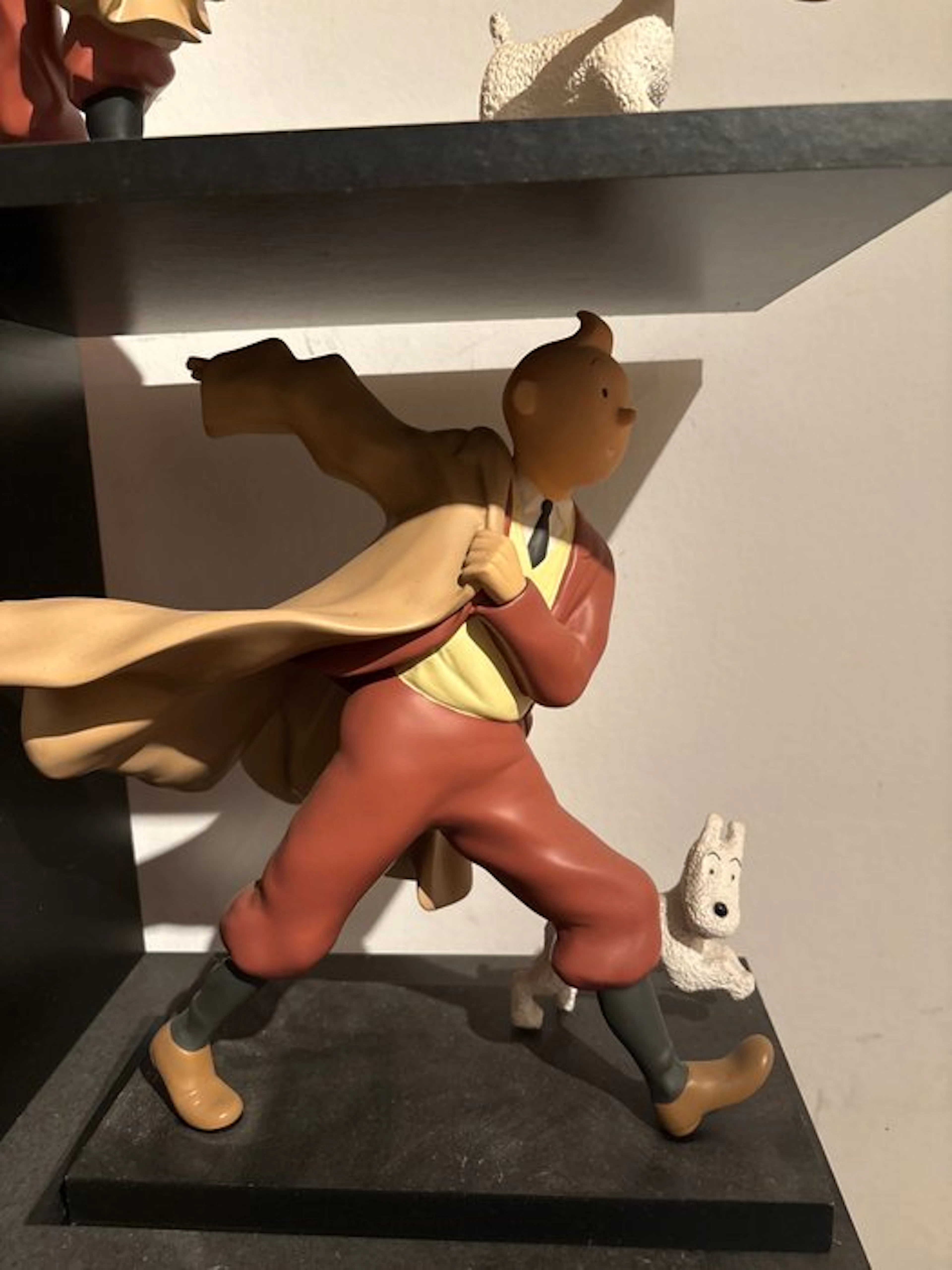 Tintin - Statuette Leblon Delienne - Tintin reporter et Milou