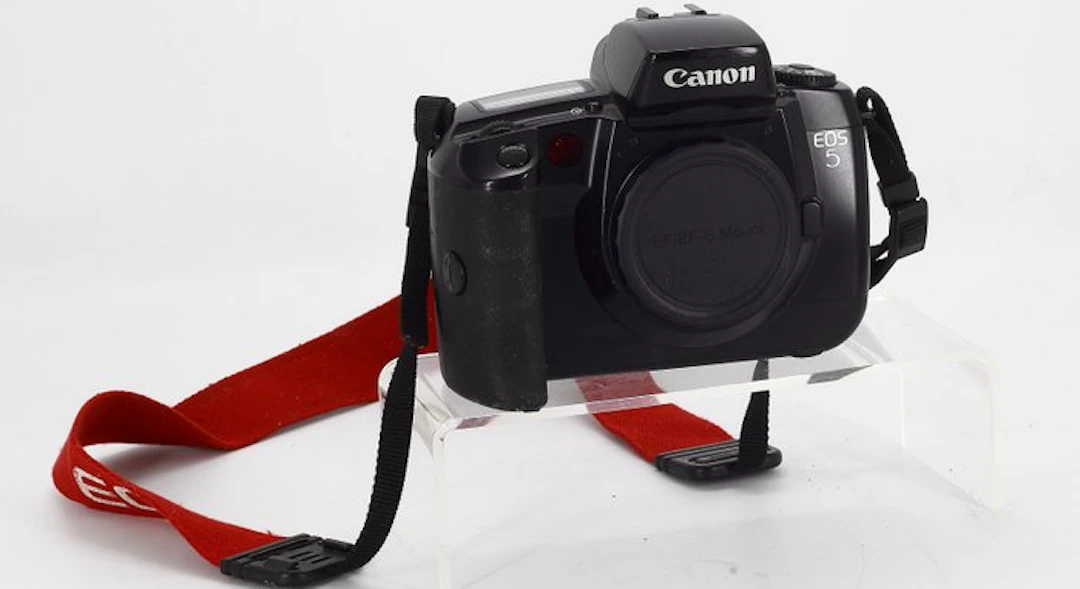 Canon EOS 5 owned by Bill Zygmant, Beatles Photographer Analogue camera