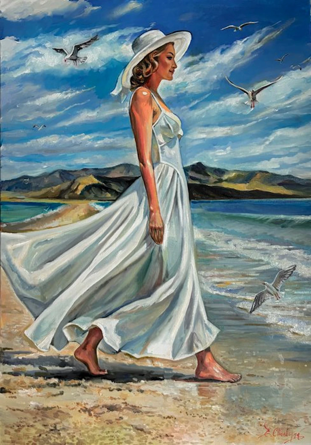Eugenie Chervonna - La mouette