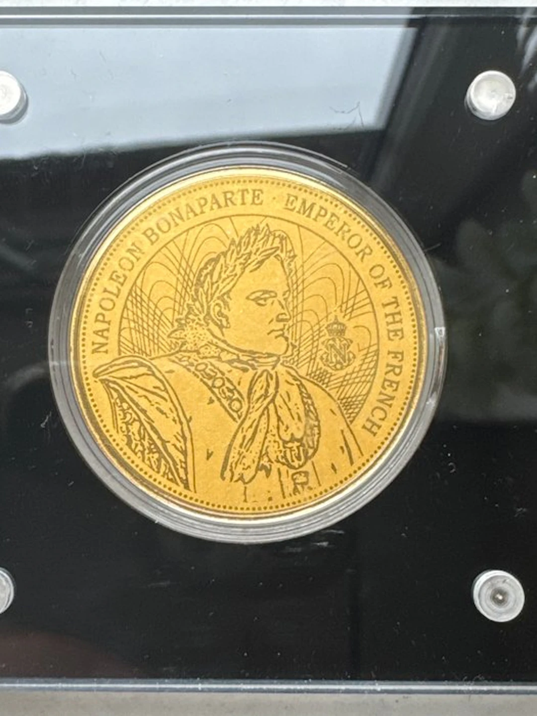 Chad. 3000 Francs 2021 Napoleon Bonaparte, 1/200 Oz(.999) (No reserve price)