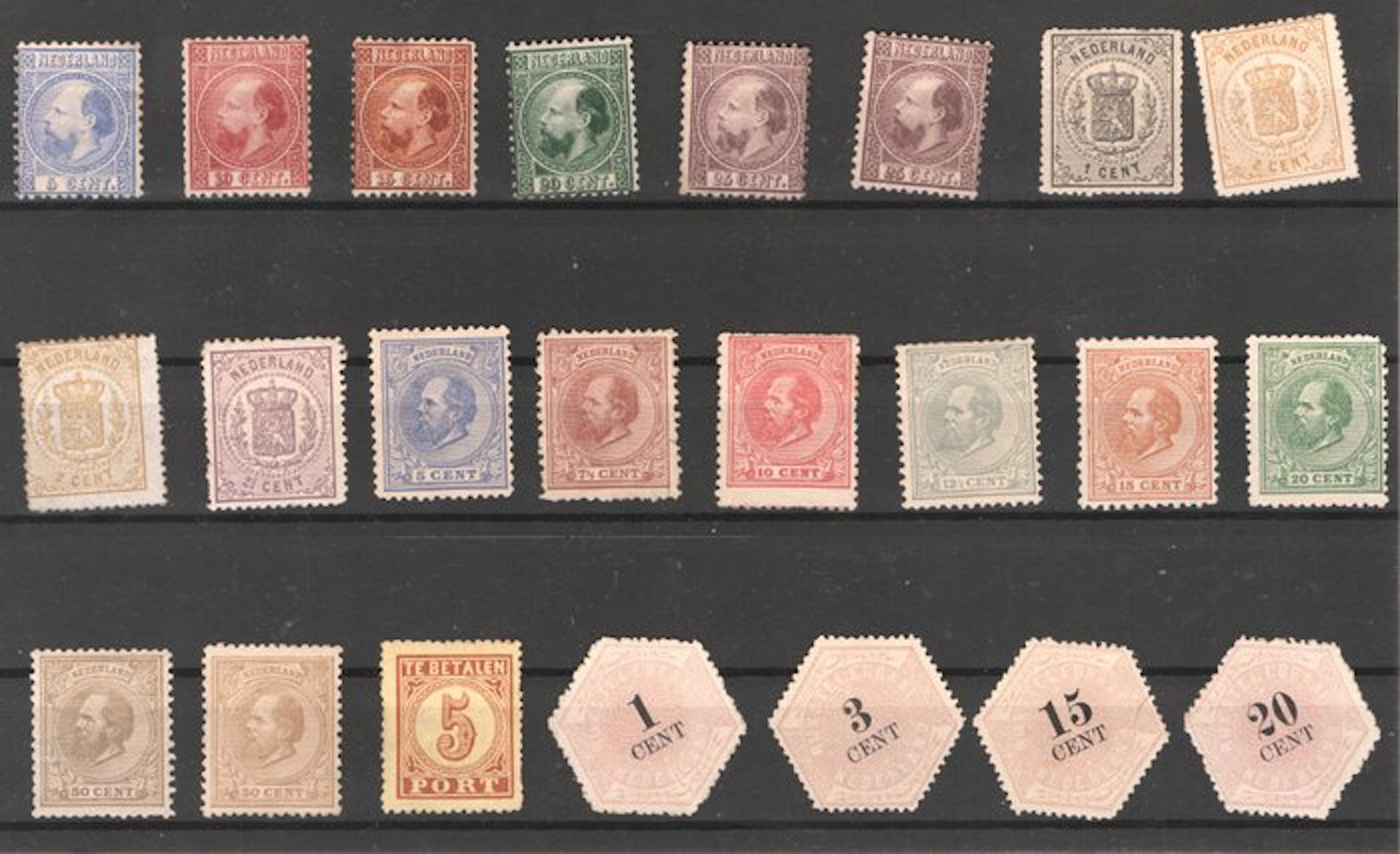 Netherlands 1867/1888 - Dutch Classic with many top stars.