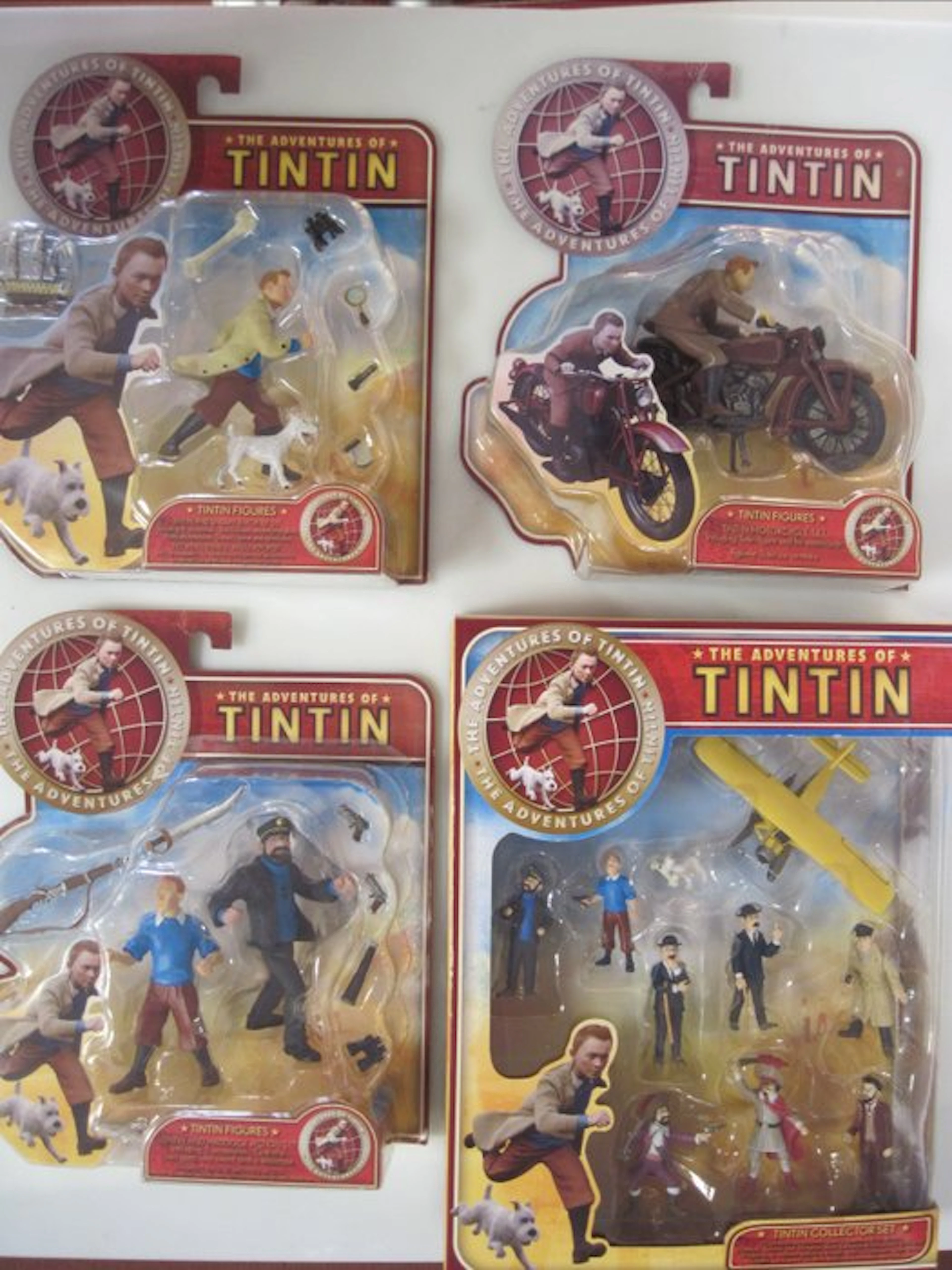 Tintin - 4 Set of figurines - The Adventures of Tintin - Plastoy - 2011