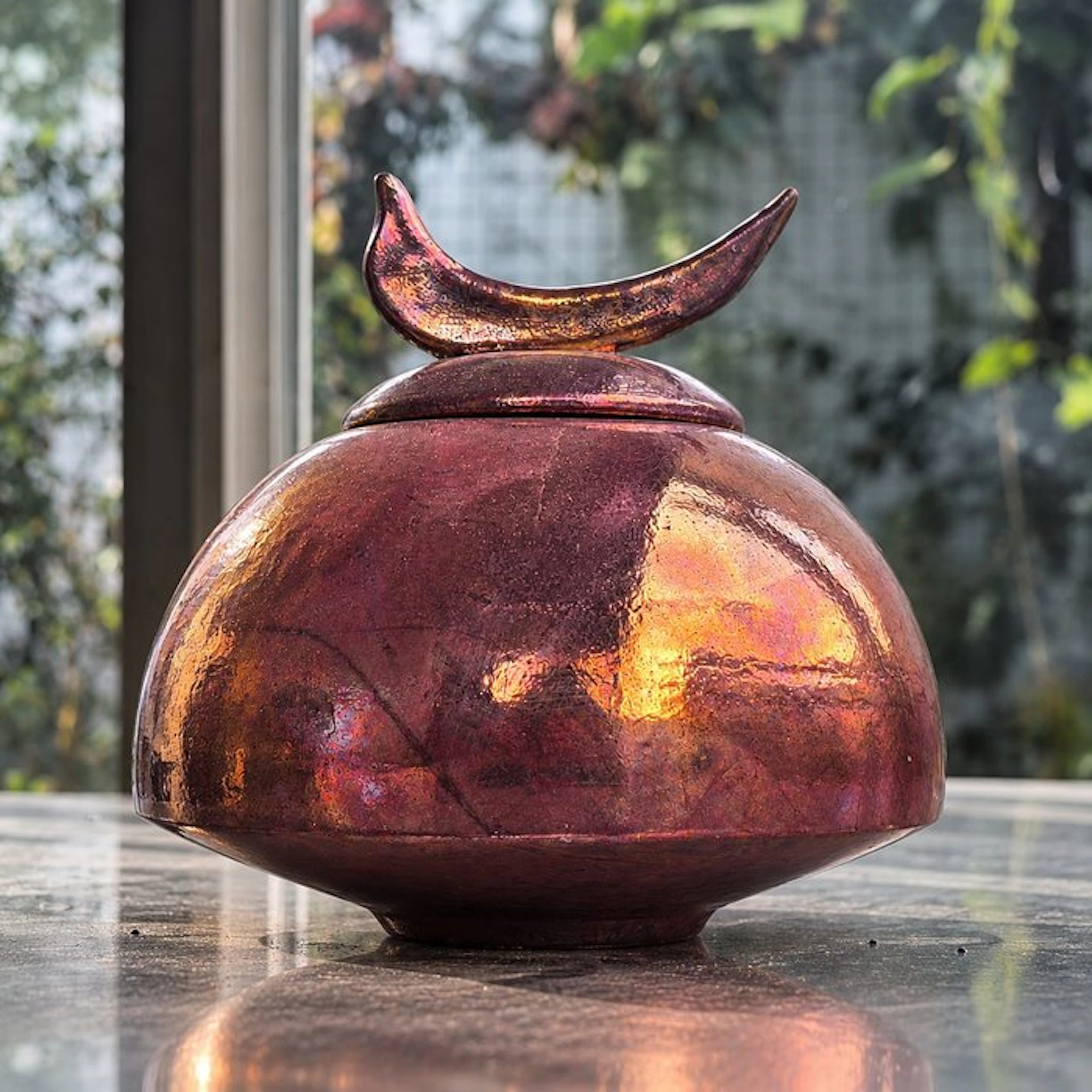 Gianbattista Ferraglio - Vase - Life on Mars - Les Flamboyantes -