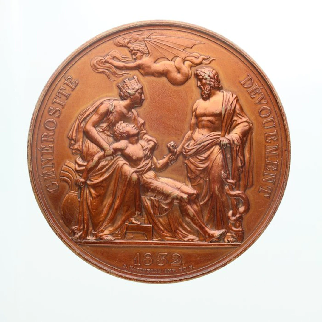France. Médaille de récompense pour Louis-Philippe, 1832 (No reserve price)