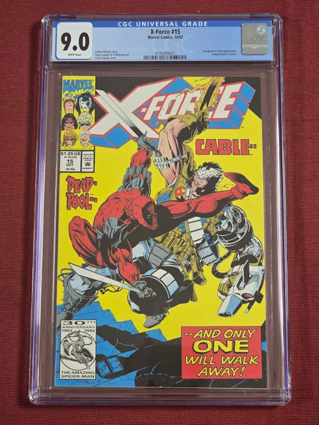X-Force #15 - Cable vs Deadpool; Beginning of Greg...