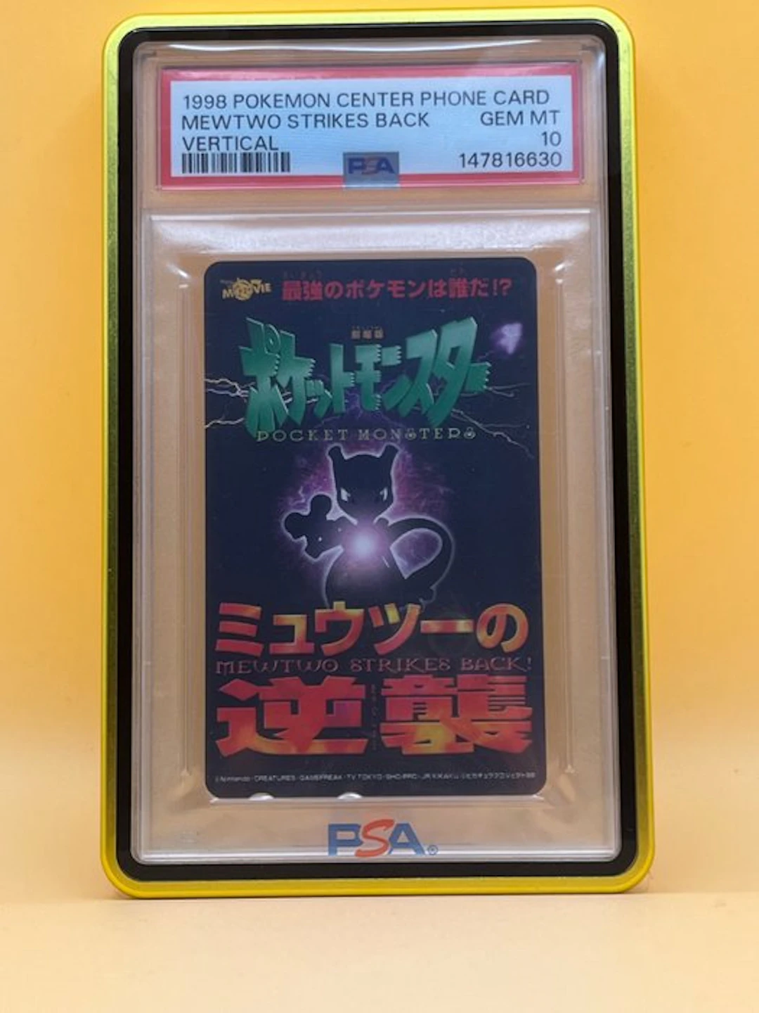 Pokémon Graded card - ULTRA RARE 1999 MEWTWO (LOW POP)...
