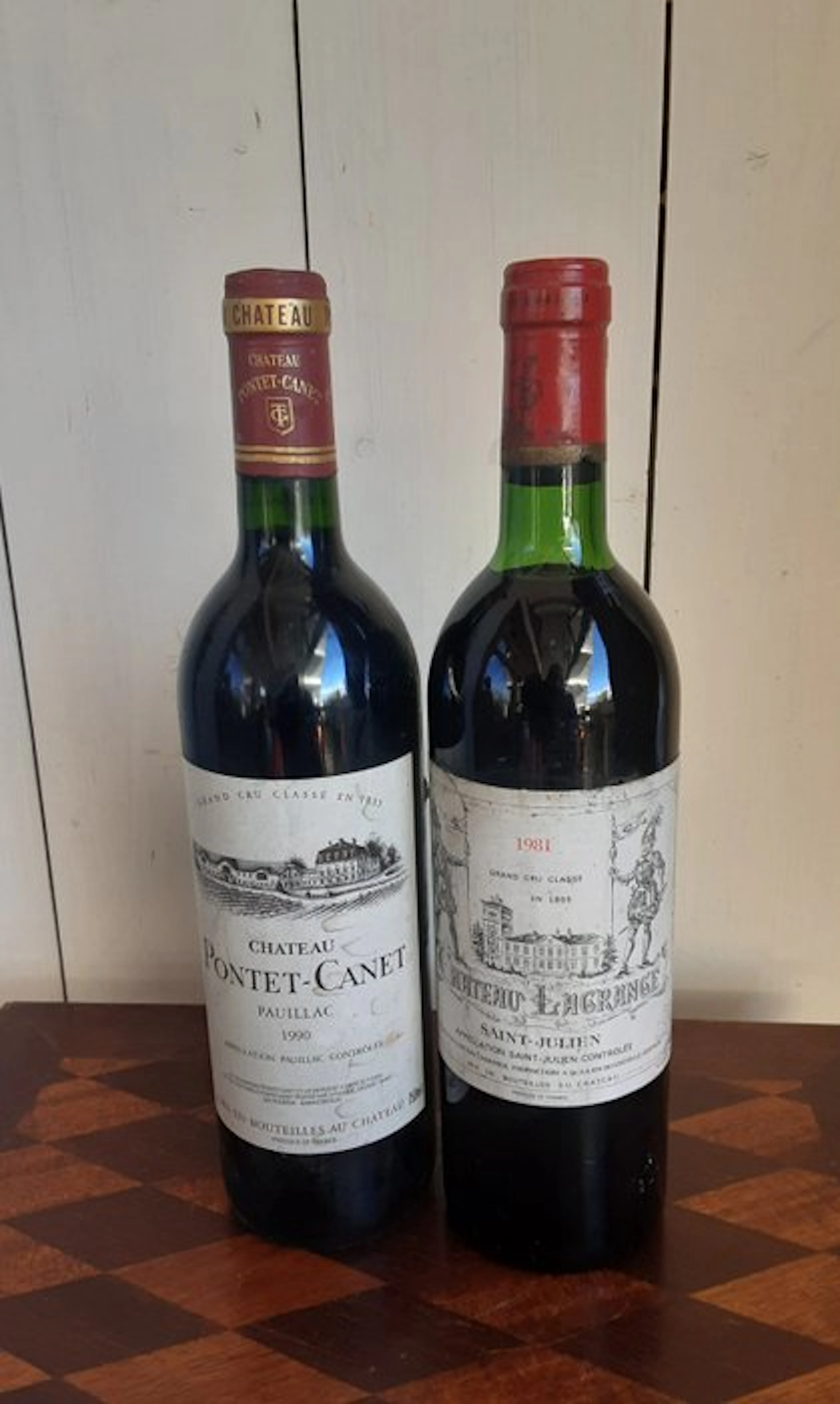 1990 Chateau Pontet-Canet & 1981 Chateau Lagrange - Pauillac