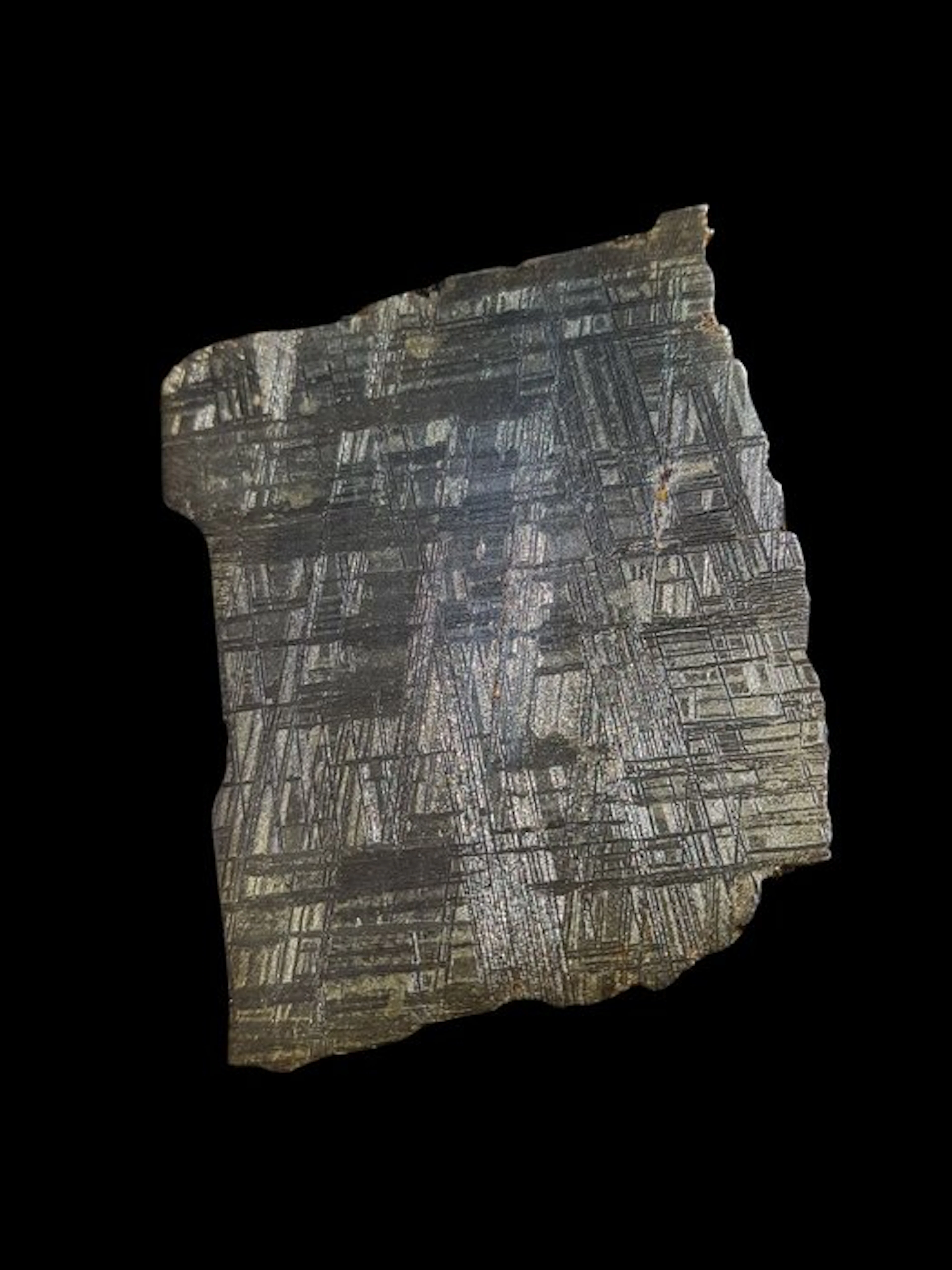 Muonionalusta meteorite HQ Swedish MUO slice - Height...
