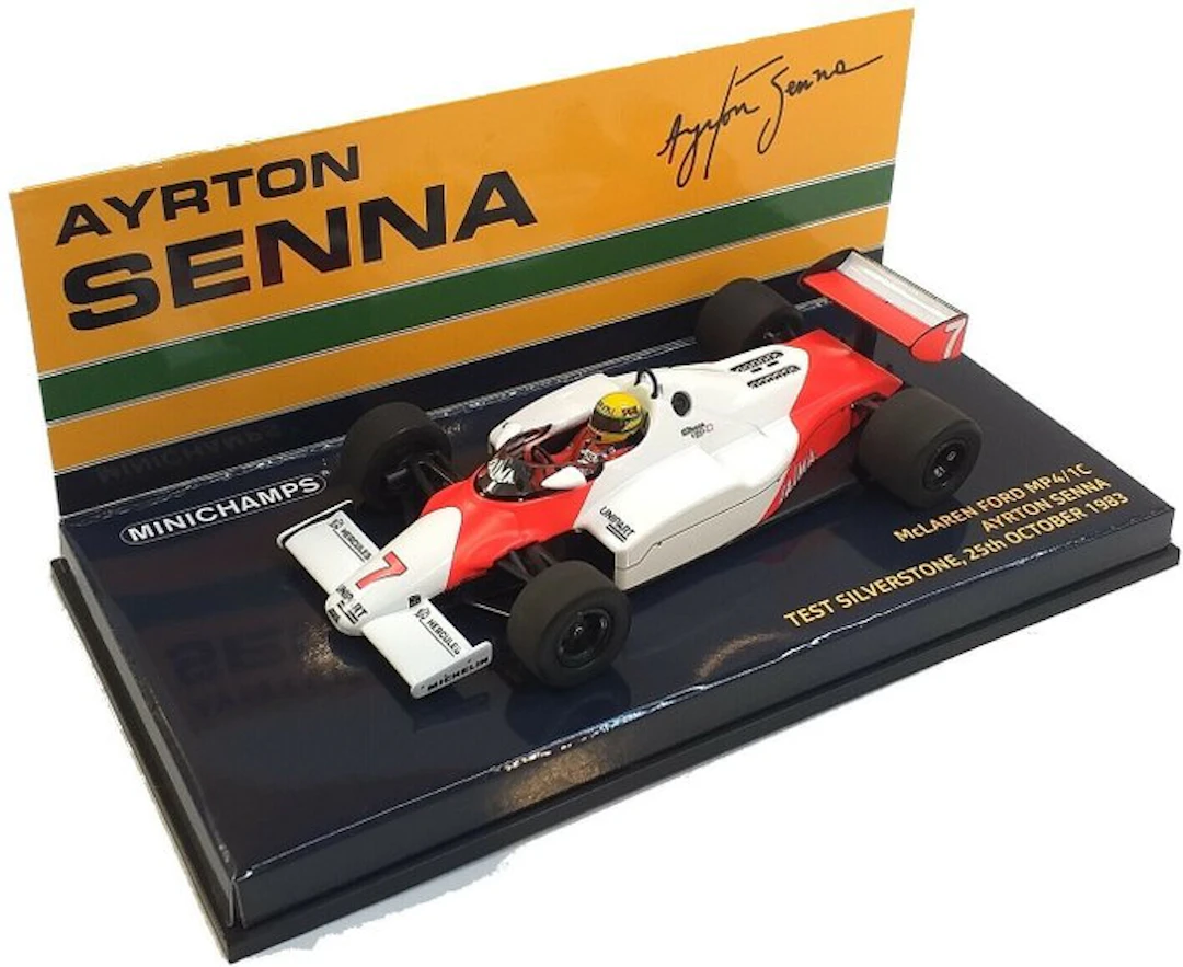 MiniChamps 1:43 - Model car - Ayrton Senna McLaren MP4/1C...