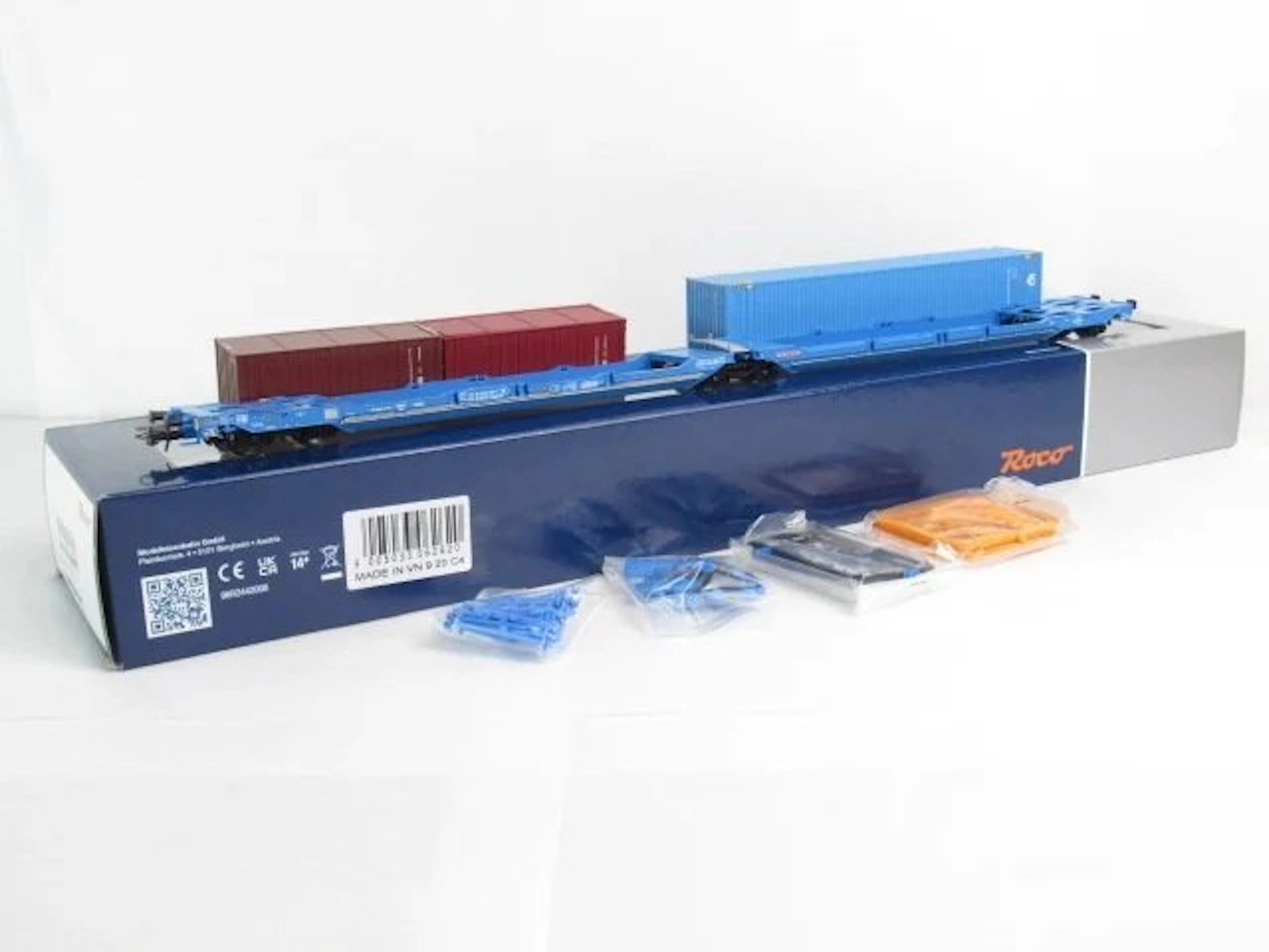 Roco H0 - 6600036 - Model train freight carriage (1)...