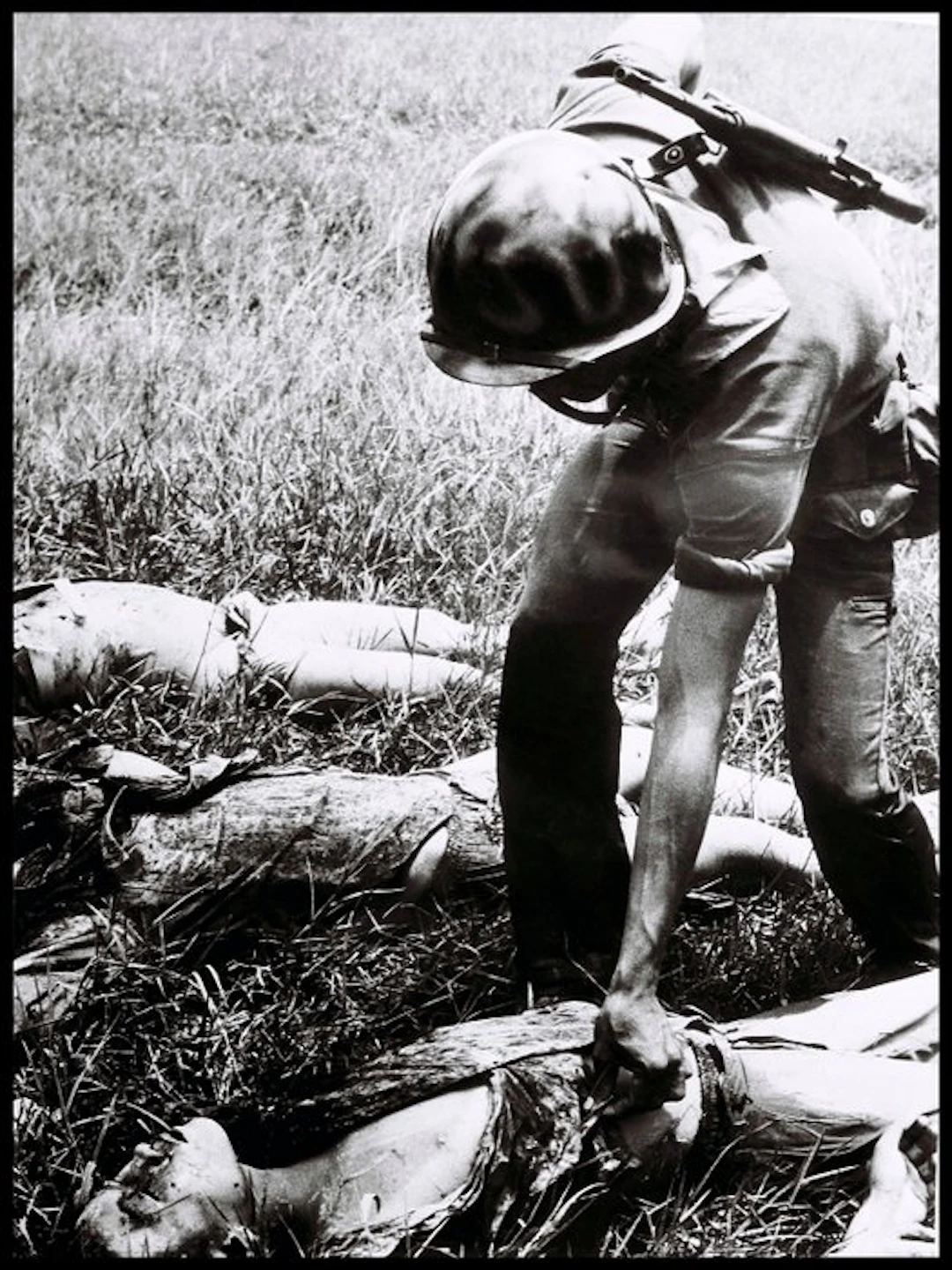 Michael Joseph (1941-) - First Aid in the Field, Vietnam 1964