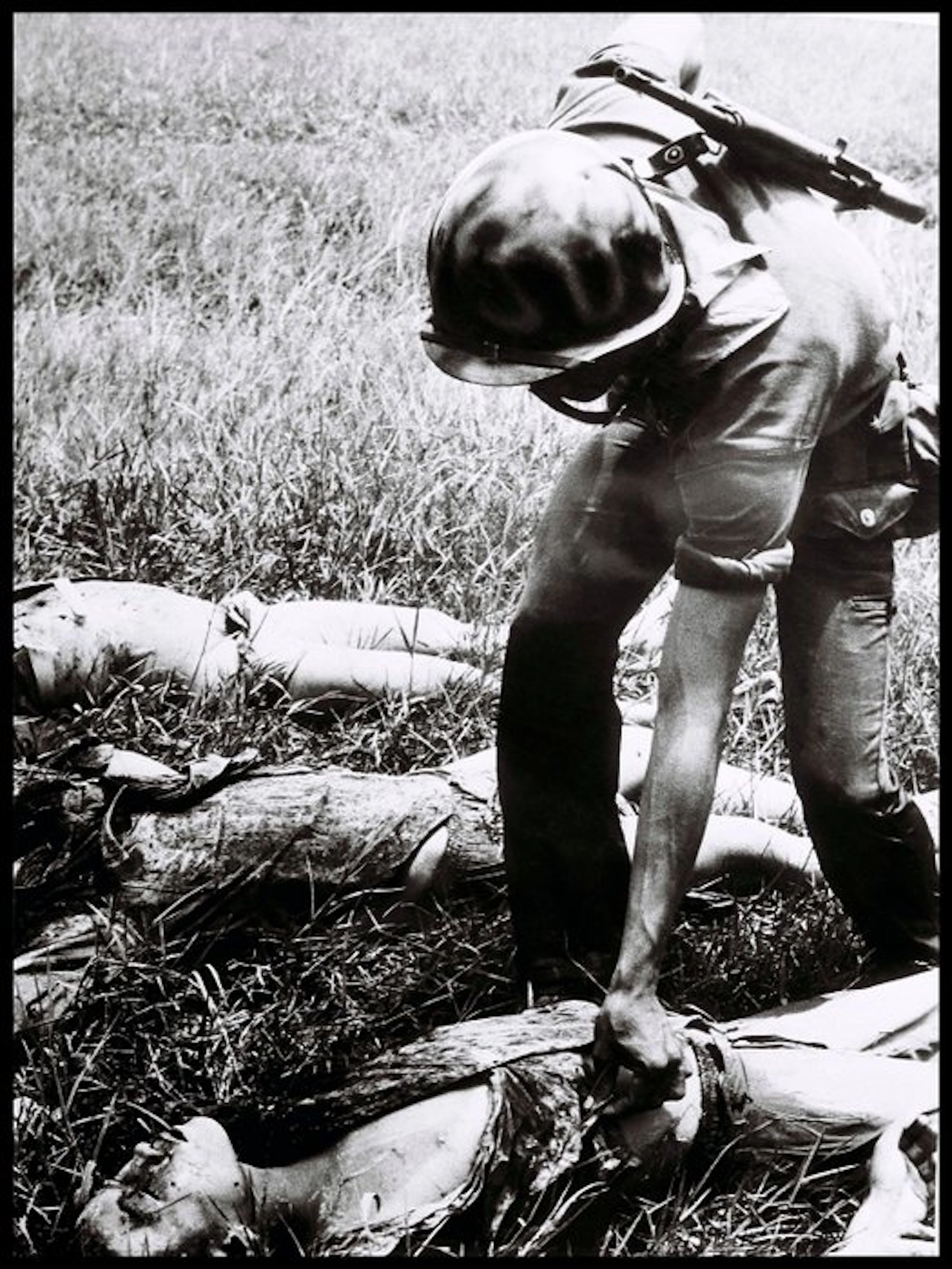 Michael Joseph (1941-) - First Aid in the Field, Vietnam 1964