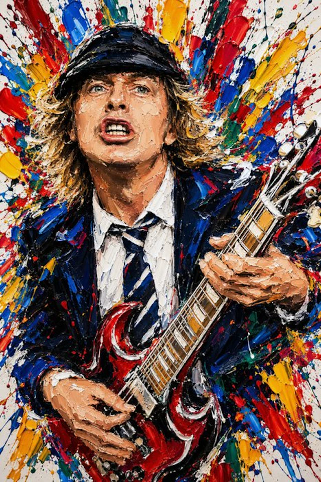 Jacon Art - AC/DC - AC/DC ART ICONIC EXPLOSION - 4/5