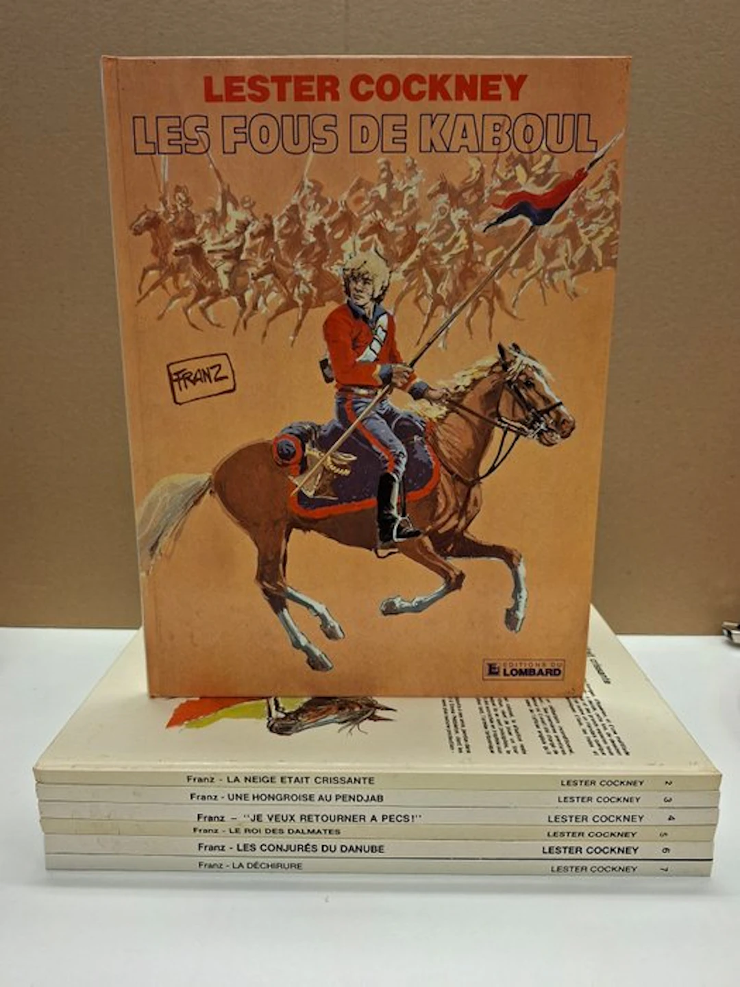 Lester Cockney T1 à T7 - 7x C - 7 Album - First edition - 1982/1993