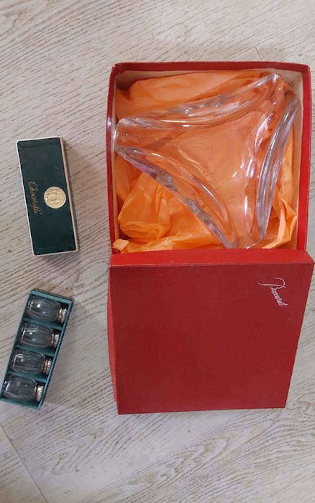 Vide poche (5) - Baccarat - Cadiz - France - Baccarat & Christofle