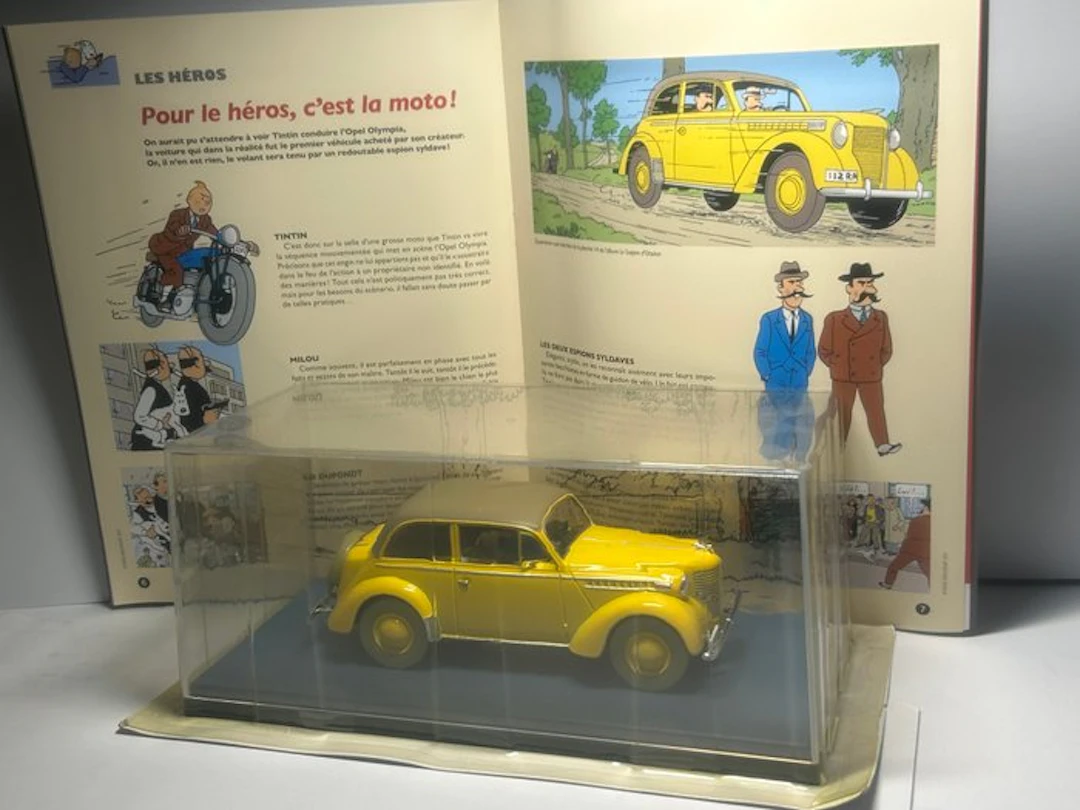 collection Hachette 1/24 - Model car - N°21 - L'Opel...