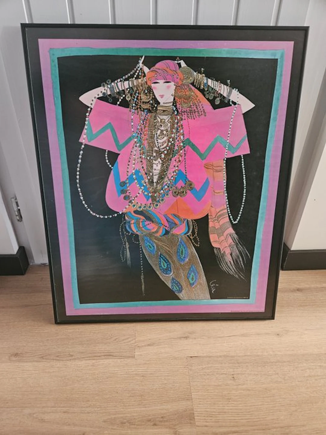 Anonymous - Mooie Vintage Art Deco poster 'Lea' W. Turnowsky & Son - 1980s