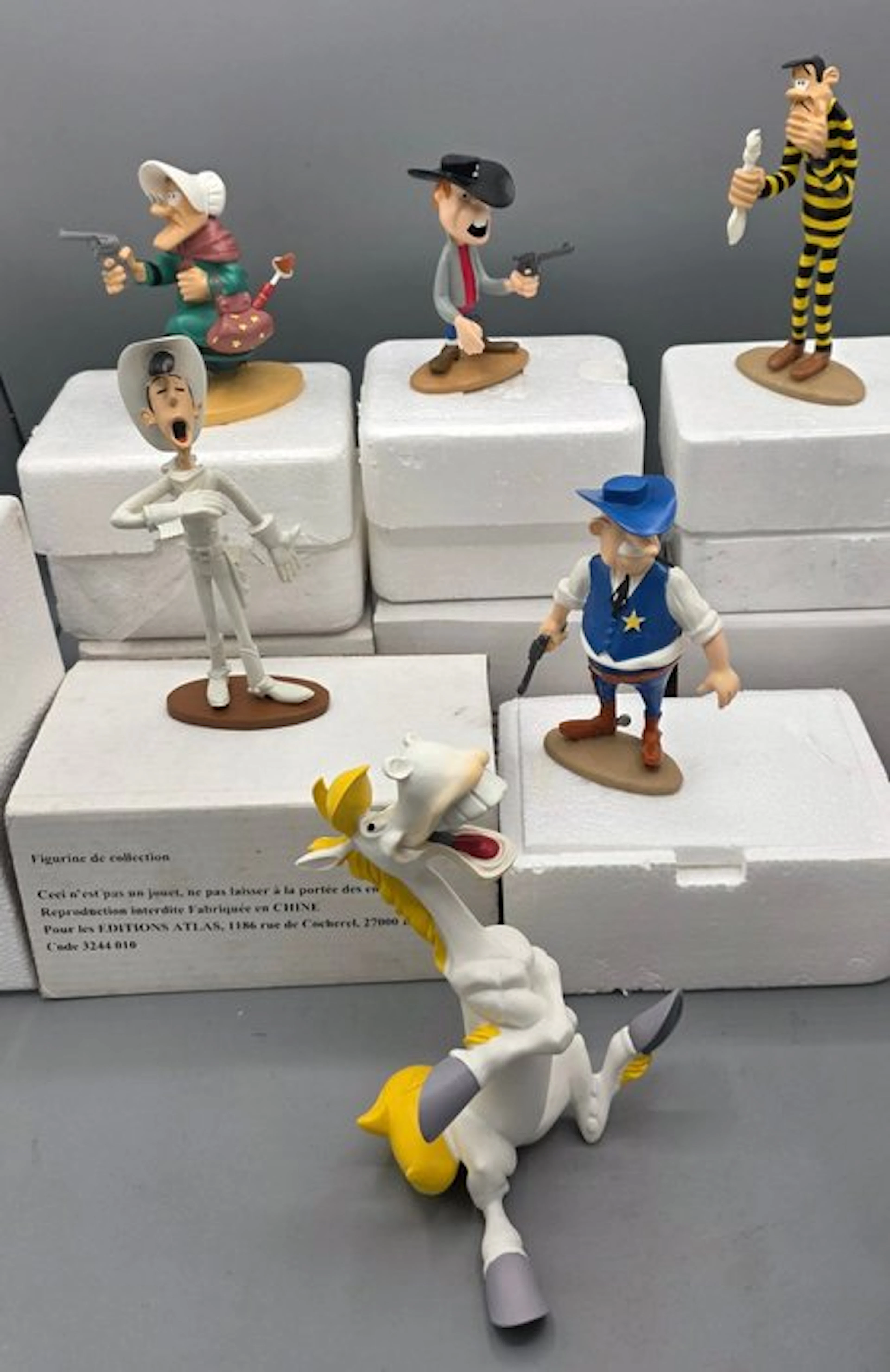 Atlas - Toy 6 Figurines Lucky Luke - 2000-2010