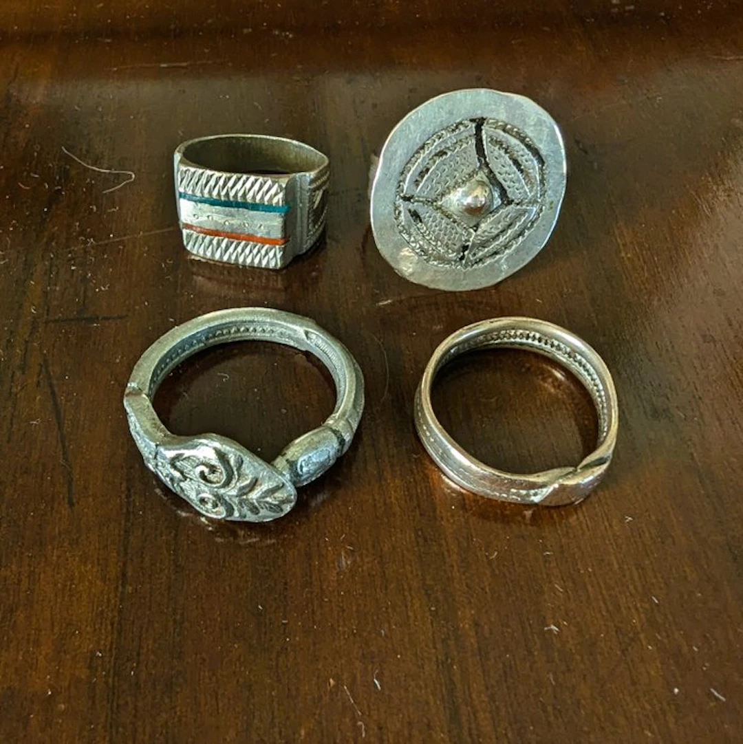 Metal - Ring - (x4) Berbers Morocco