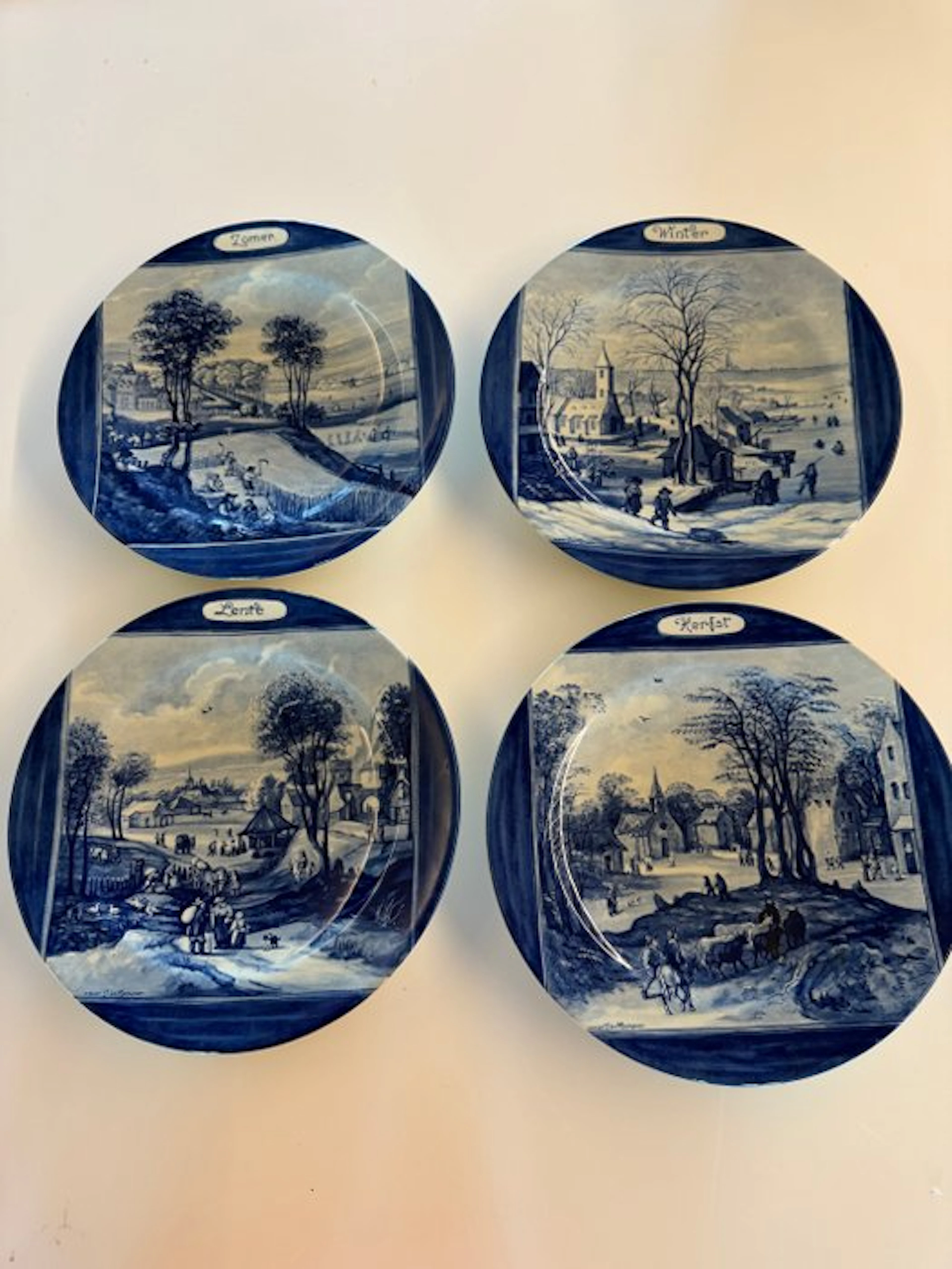 Westraven - Dish (4) - Ceramic - The Four Seasons