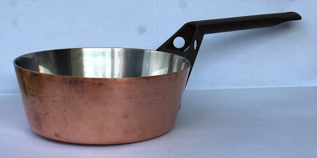 Officina Alessi - Richard Sapper - Saucepan - 871158 - Copper, Steel