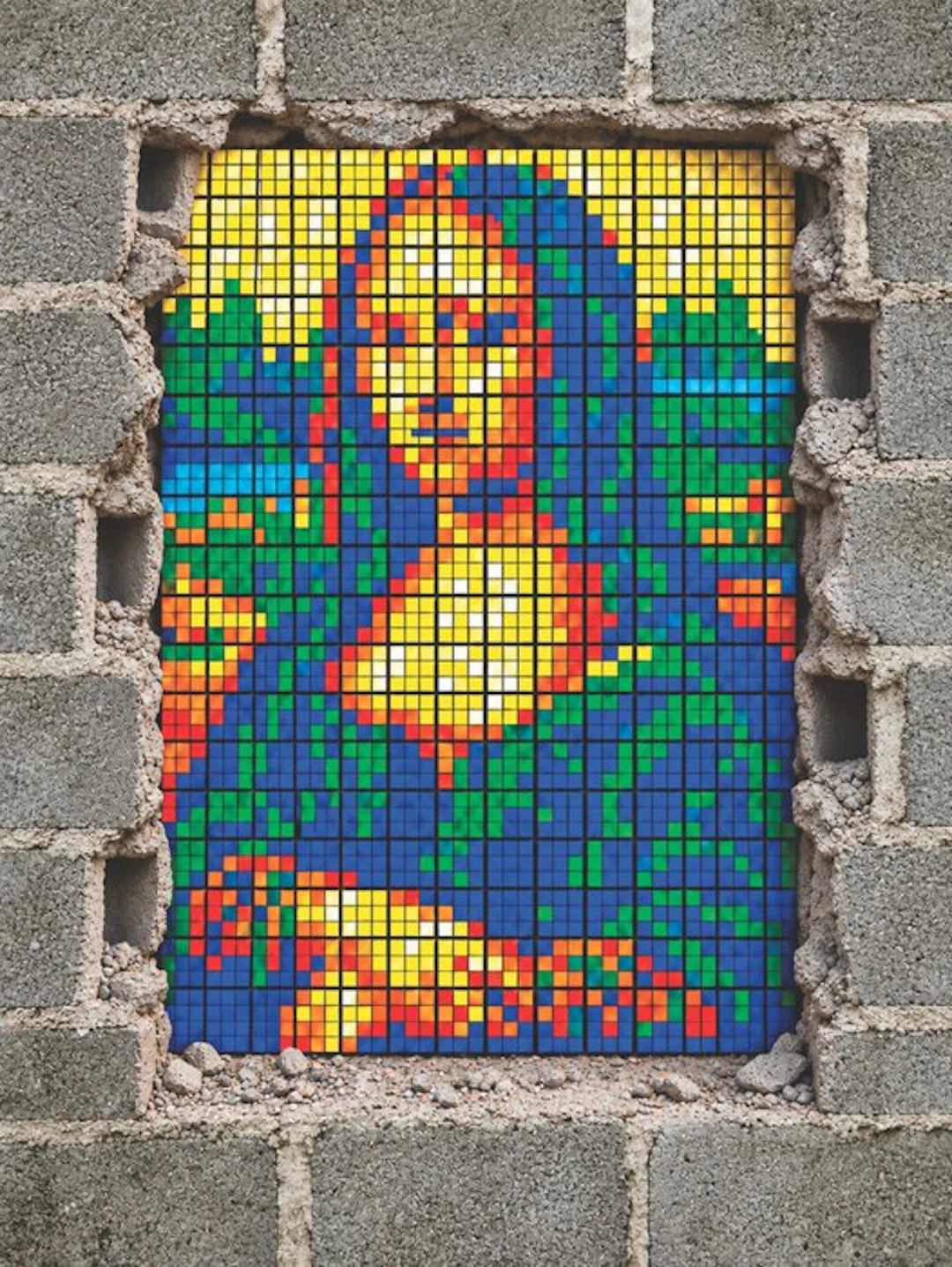 POPLEA - POPLEA FAIT LE MUR - "La Joconde"