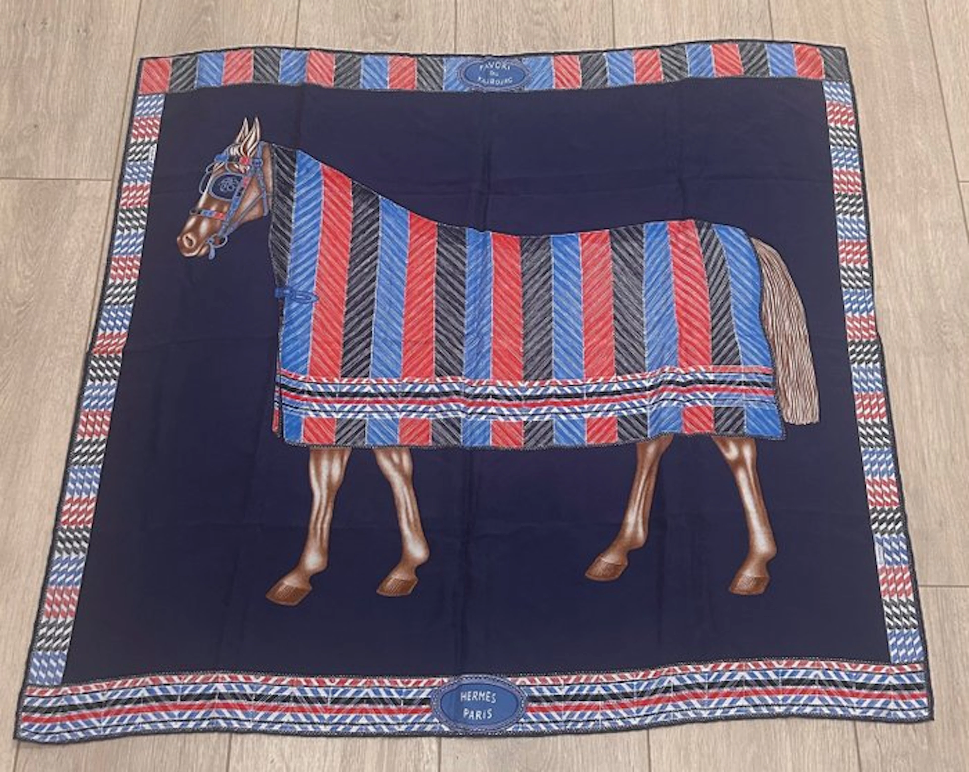 Hermès - Favori du Faubourg - Foulard
