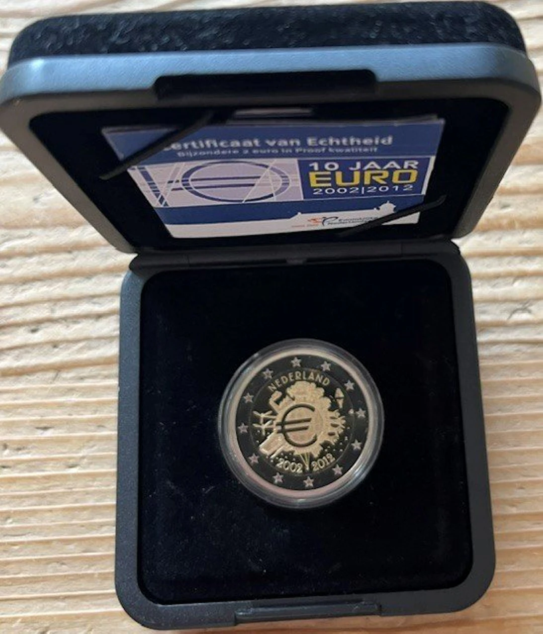 Netherlands. 2 Euro 2012 "10 Years Euro Cash" Proof (No reserve price)