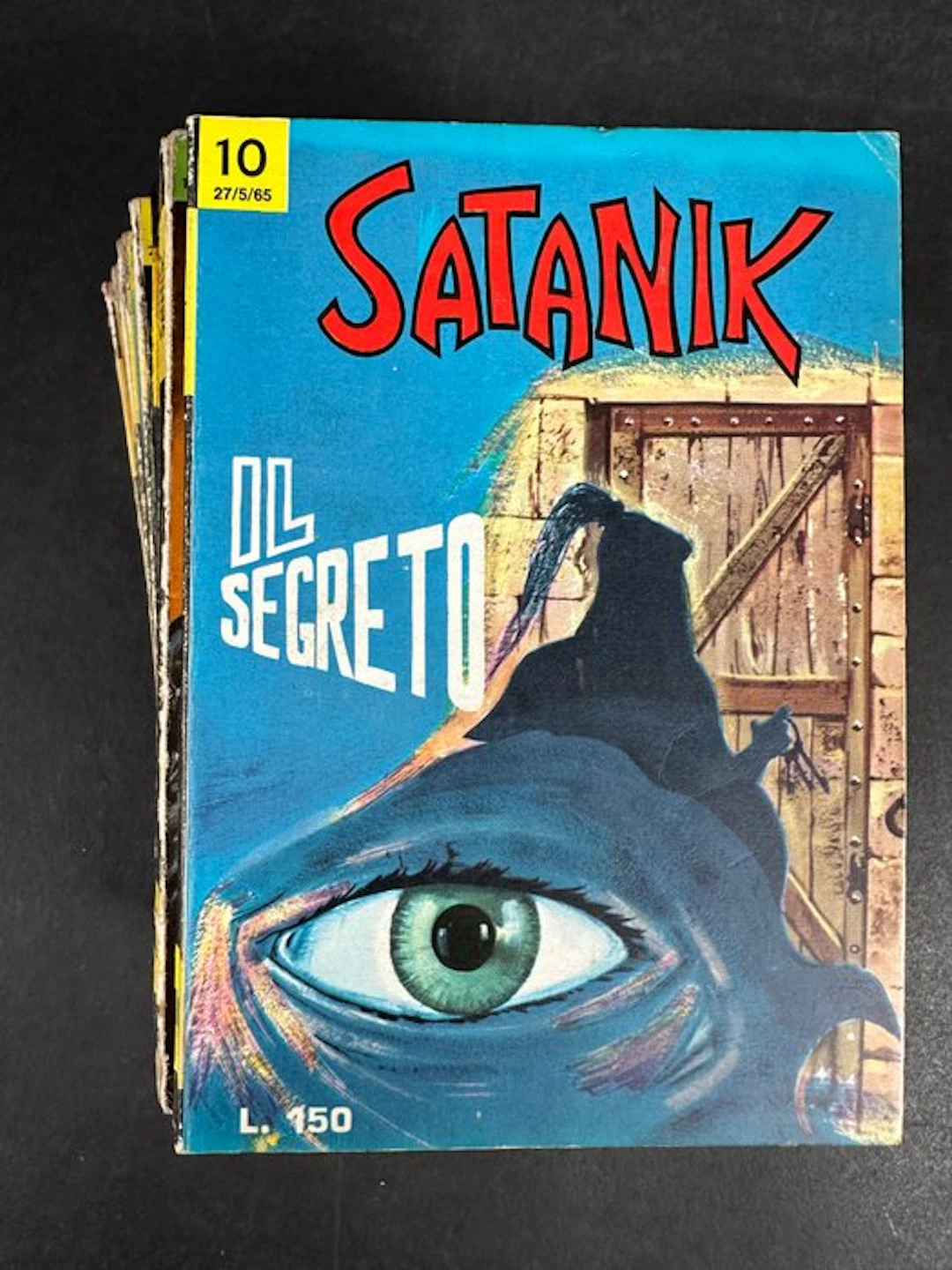 Satanik nn. 10/16, 18, 19 - 9 Comic - First edition - 1965