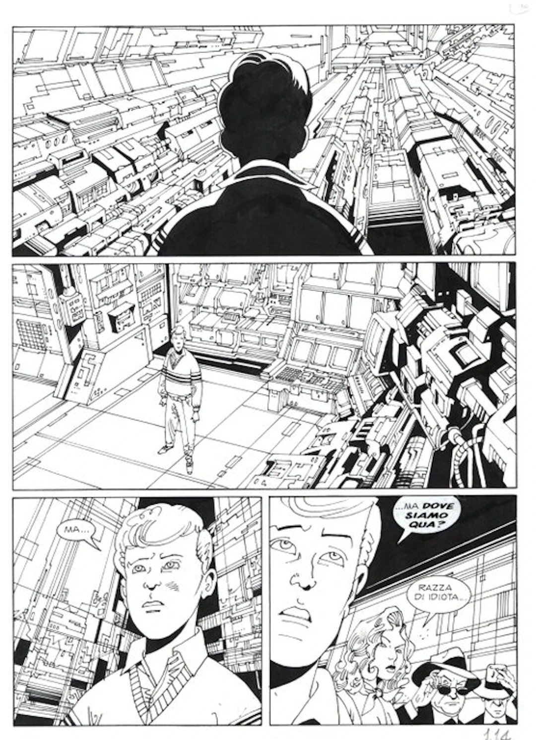 Torti, Rodolfo - 3 Original page - Martin Mystere...