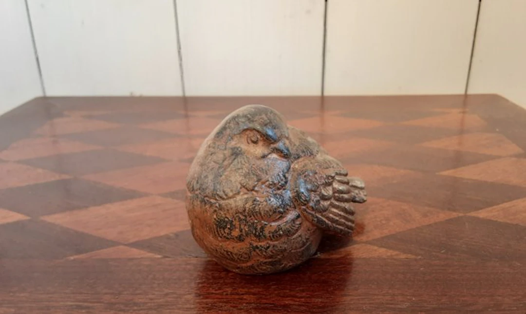 P. Chenet - Statue, Vogel - 5 cm - Bronze