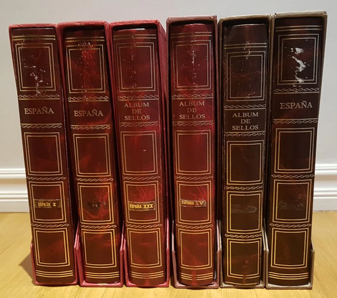 Spain 1975/1999 - Complete collection in sets of 4 across 6 albums.