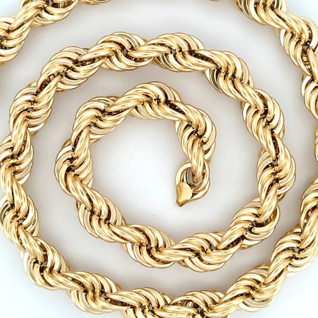 Necklace - 18 kt. Yellow gold - Family Gold - 60 cm