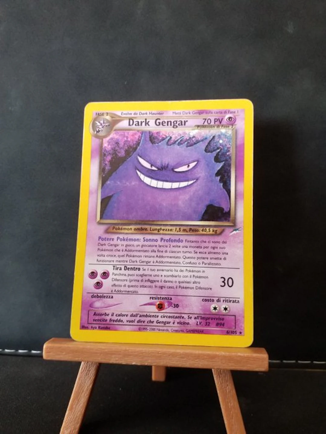 Pokémon - 1 Bulk cards - Gengar 6/105 Holo - WOTC - Neo Destiny