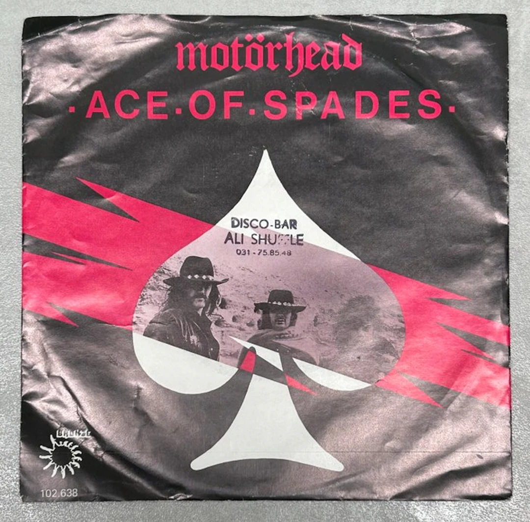 Motörhead - Ace of Spades - Hard to find Dutch pressing...