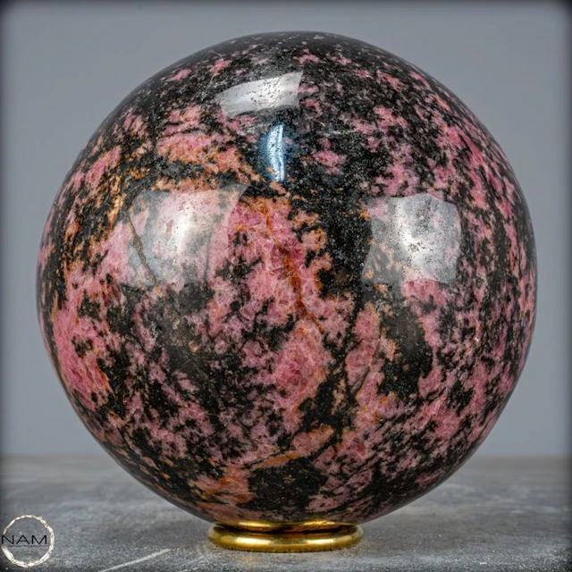 First Quality Natural Rhodonite Sphere- 4575.11 g