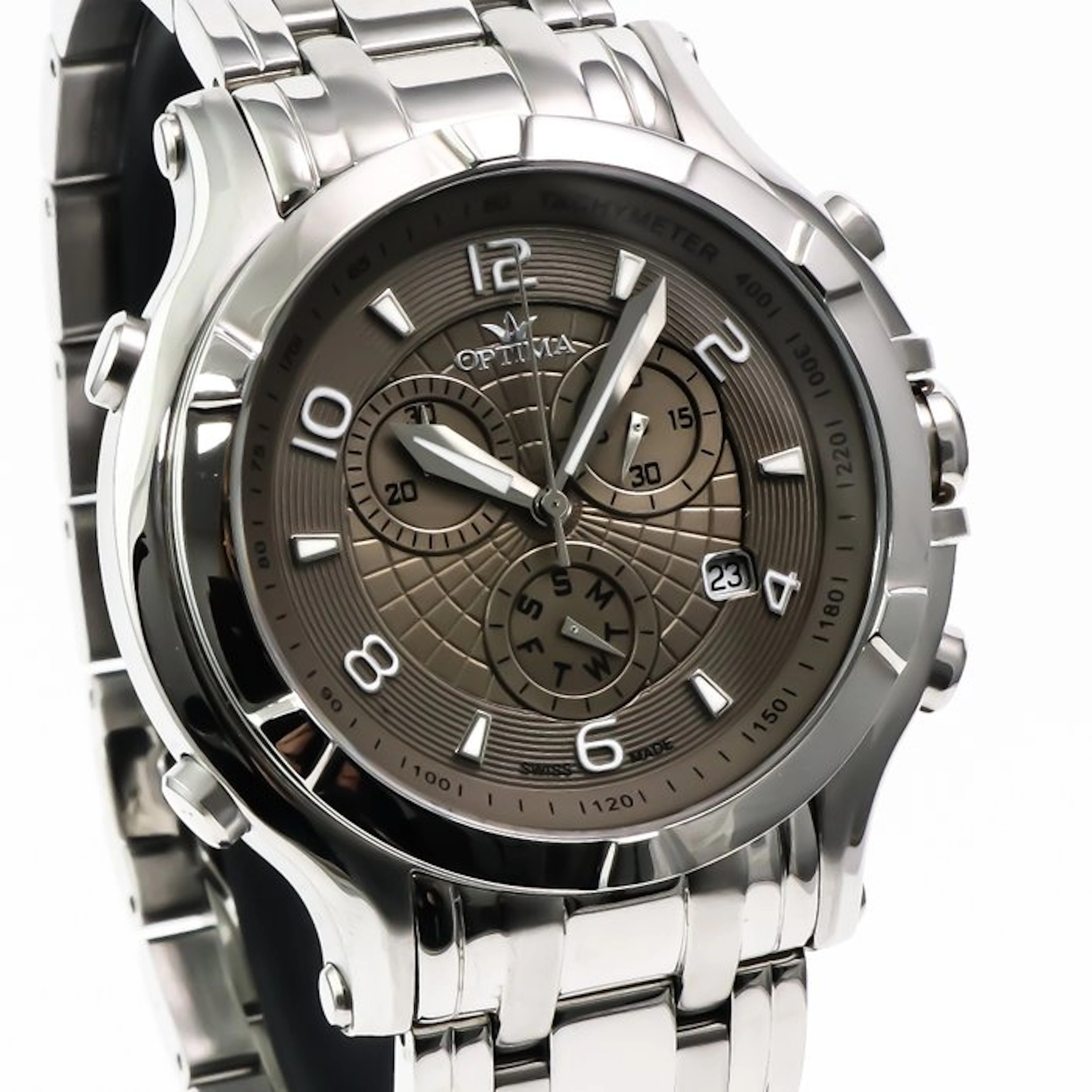 Optima - Swiss Chronograph Watch - OSC301-SS-2 - No...