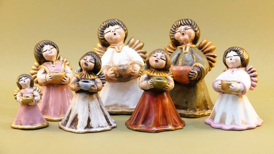 Bozner Engel (7) - Vintage - Ceramic - 1960-1970 - THUN Bolzano