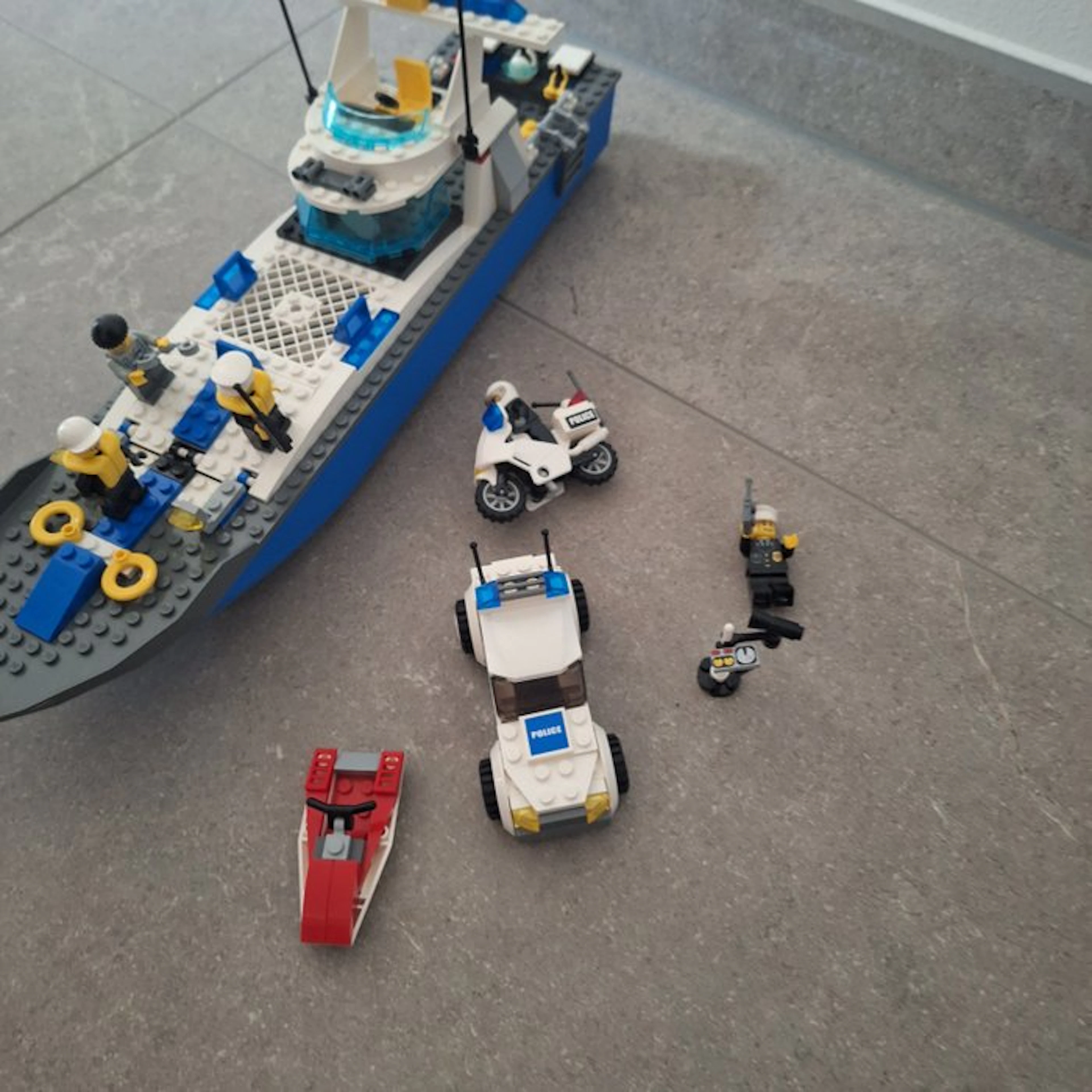 LEGO Set - City - Politie boot