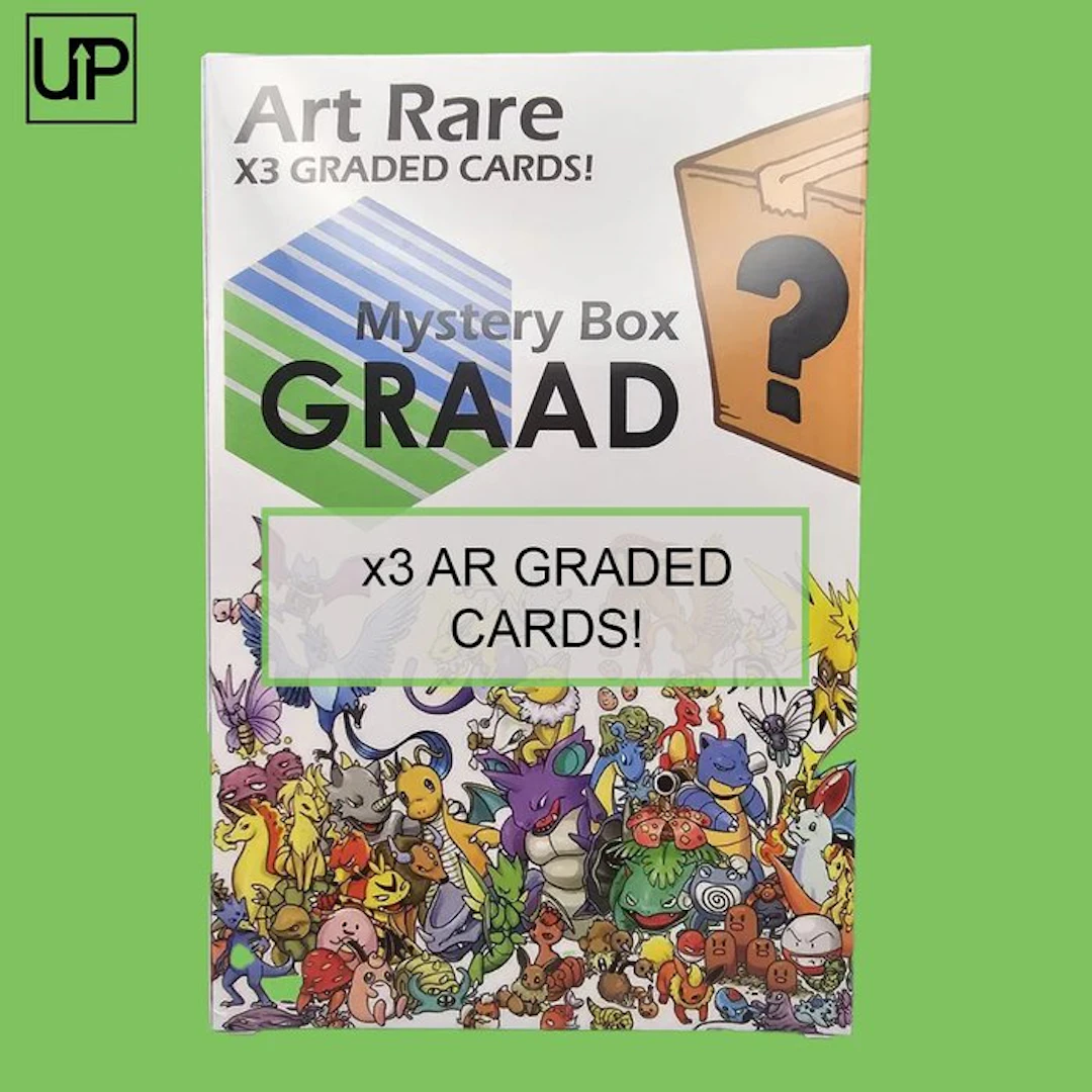 1 graded card mystery box pokemon Pokmon Guaranteed TheHobbyExclusive Our cards are handpicked by our team of expert collectors from different Pokmon TCG series and expansions Graded Pokemon Card Mystery Pack