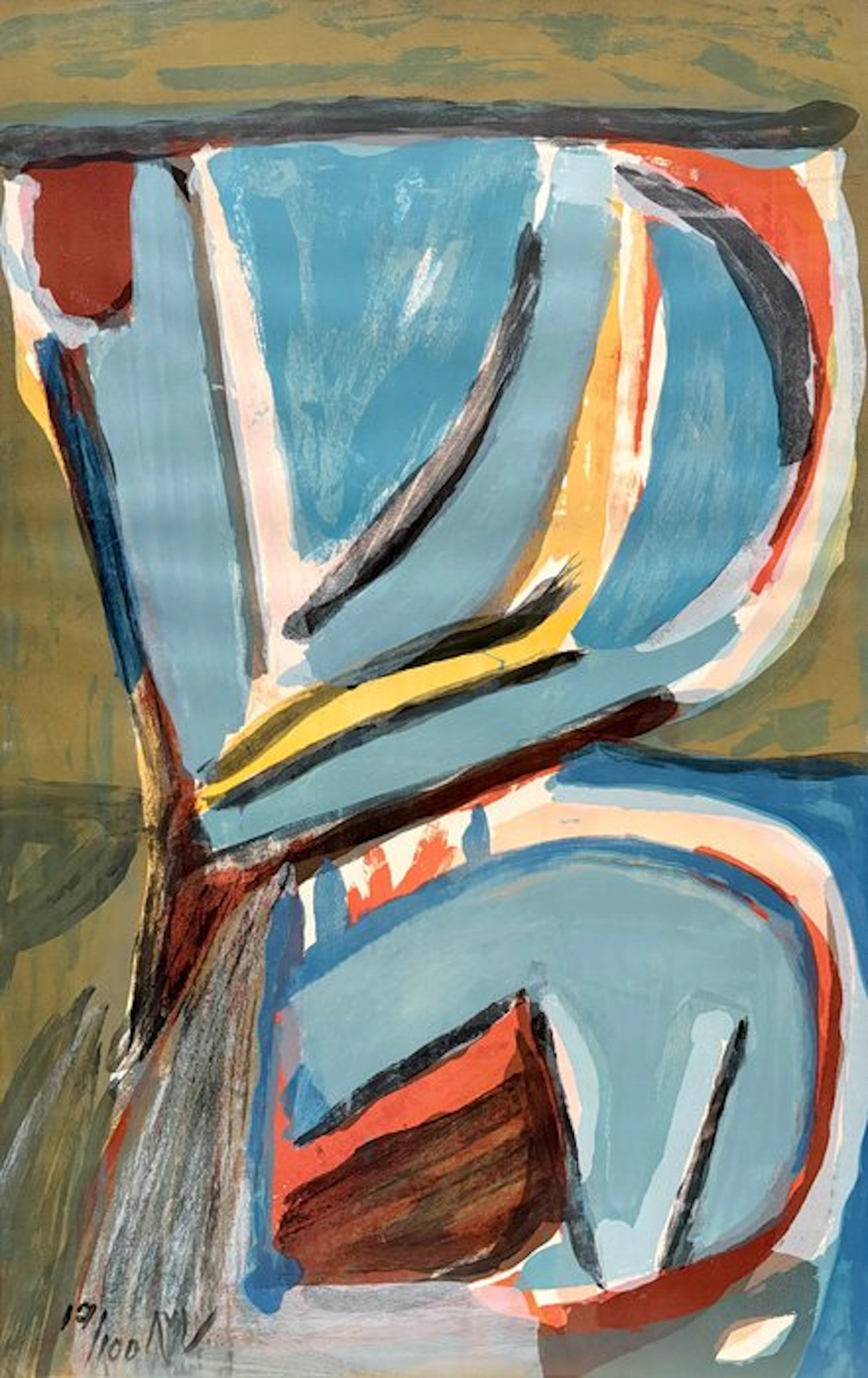 Bram van Velde (1895-1981) - Mason Putman No. 167