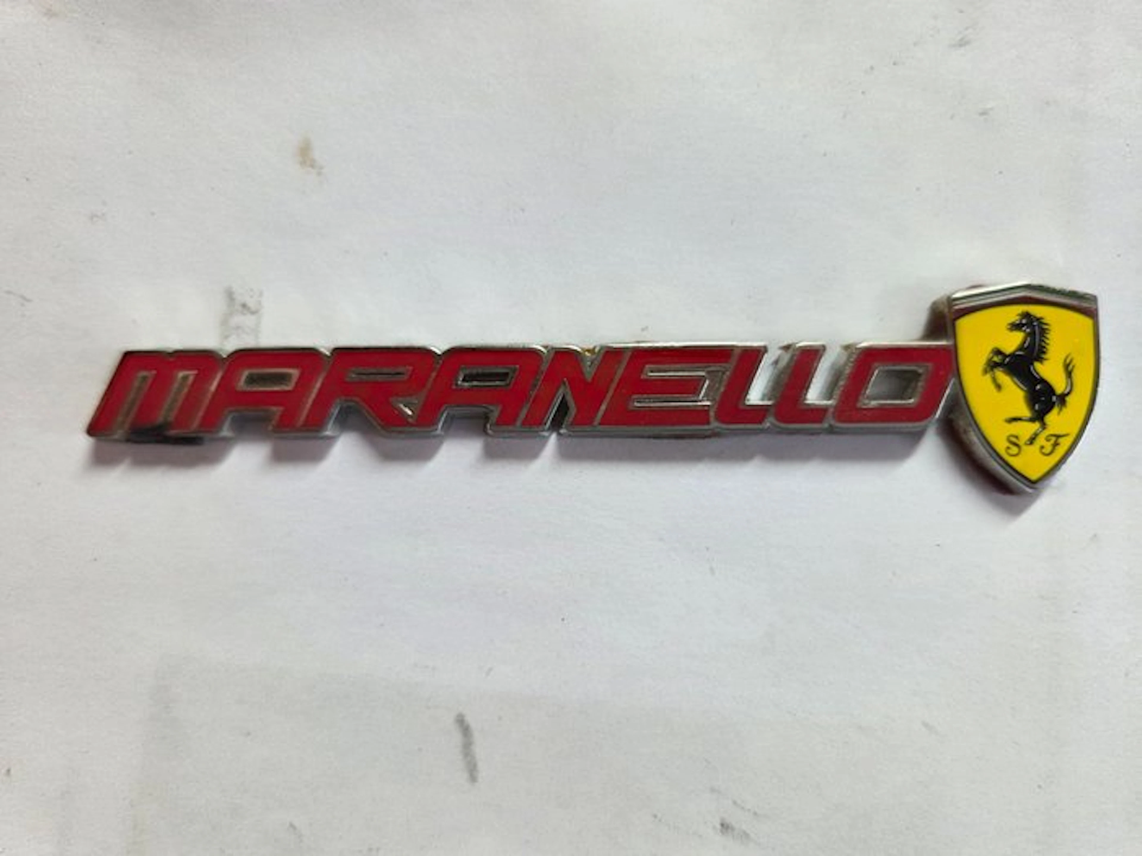 Emblem - Ferrari - FERRARI scritta fregio Maranello